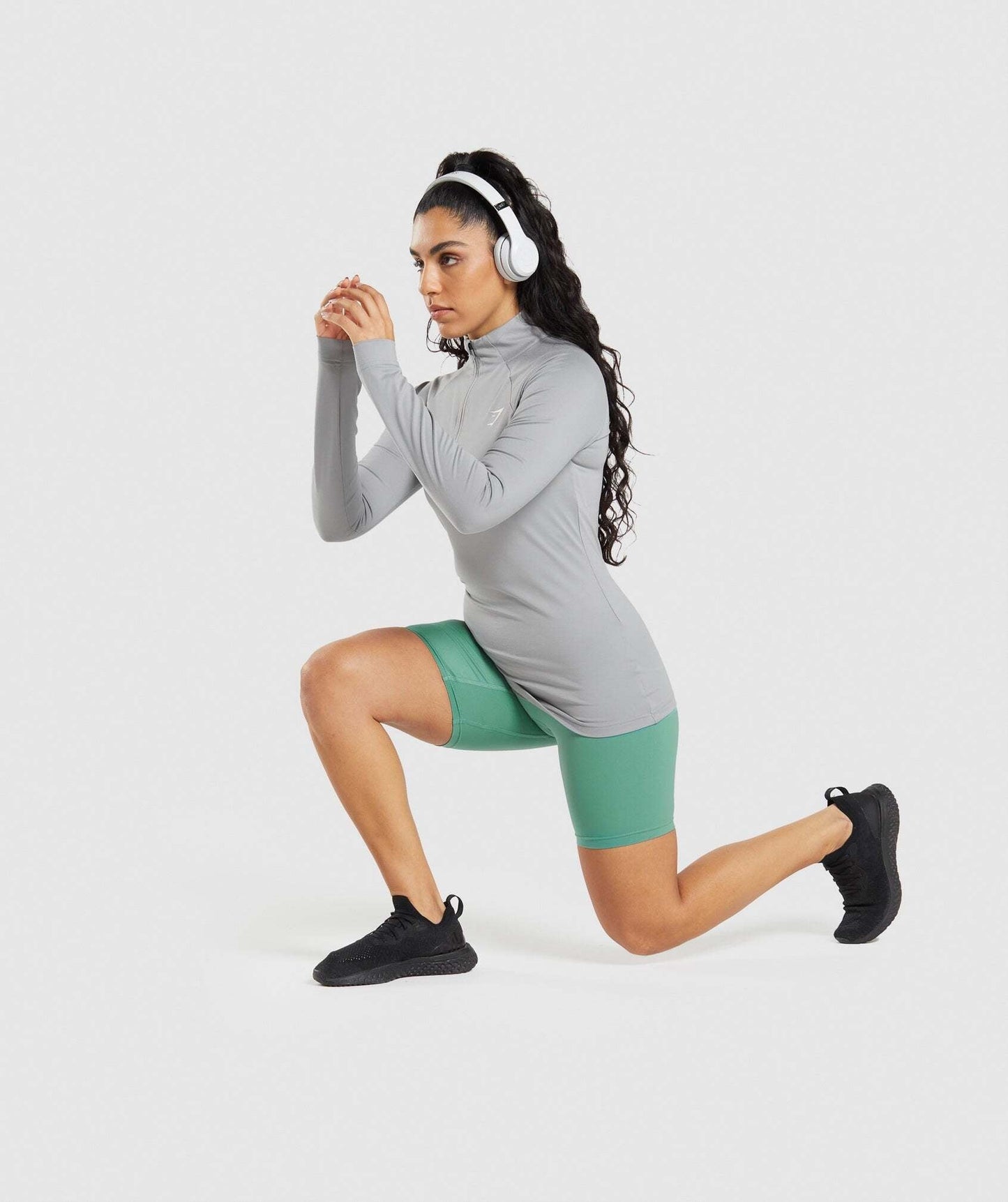 Gymshark Training Cycling Shorts - Alpine Green