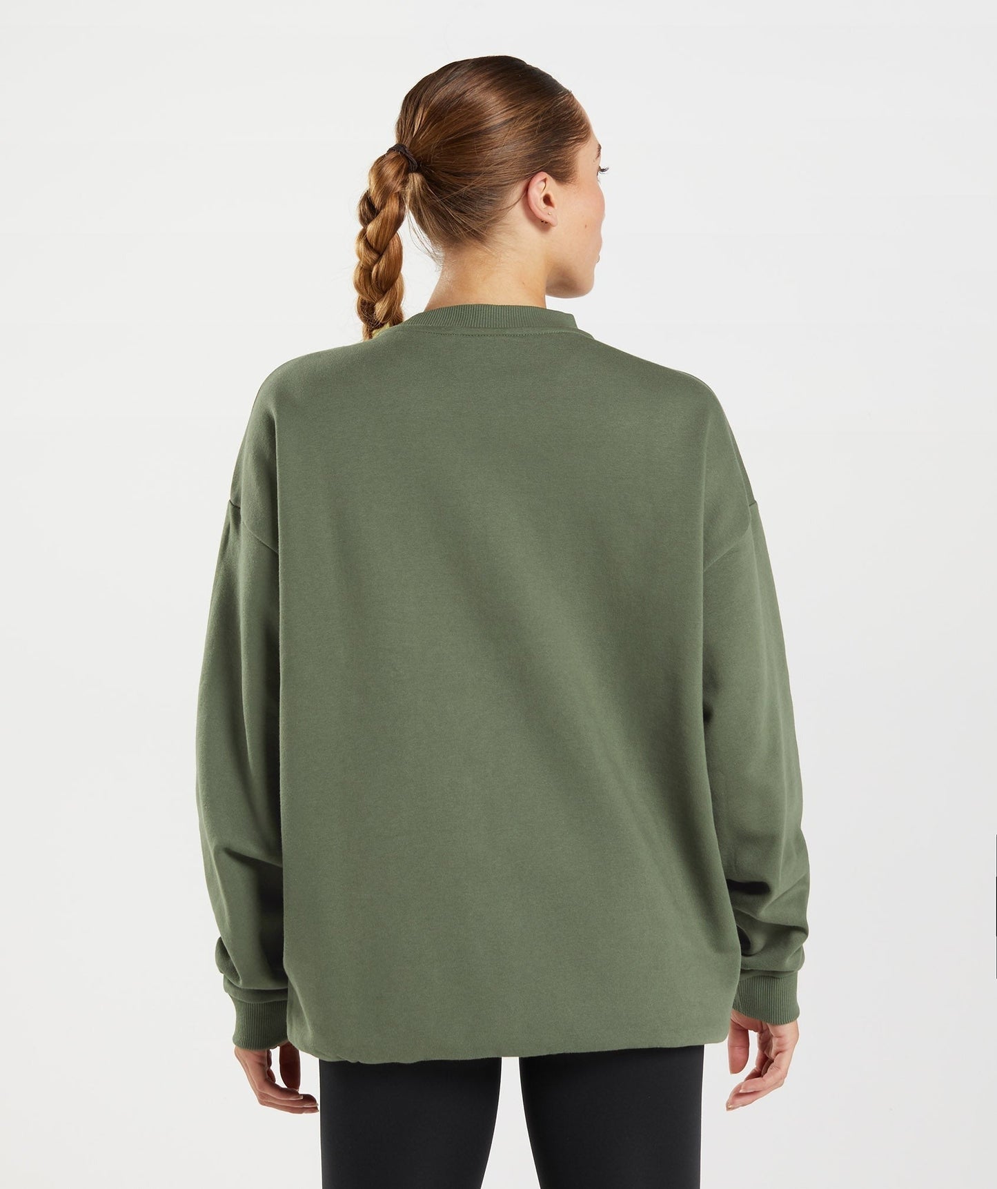 Gymshark Training Oversized Sweatshirt - Core Olive