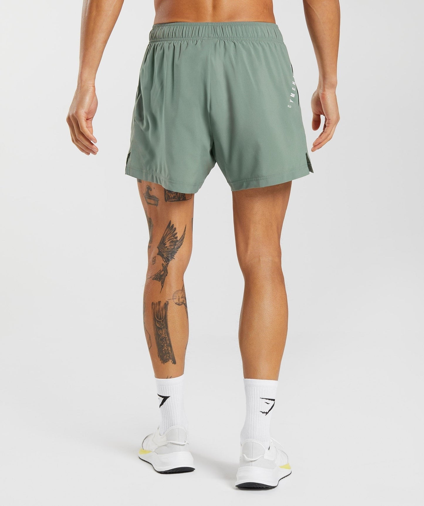Gymshark Sport 5" 2 In 1 Shorts - Willow Green/Desert Sage Green