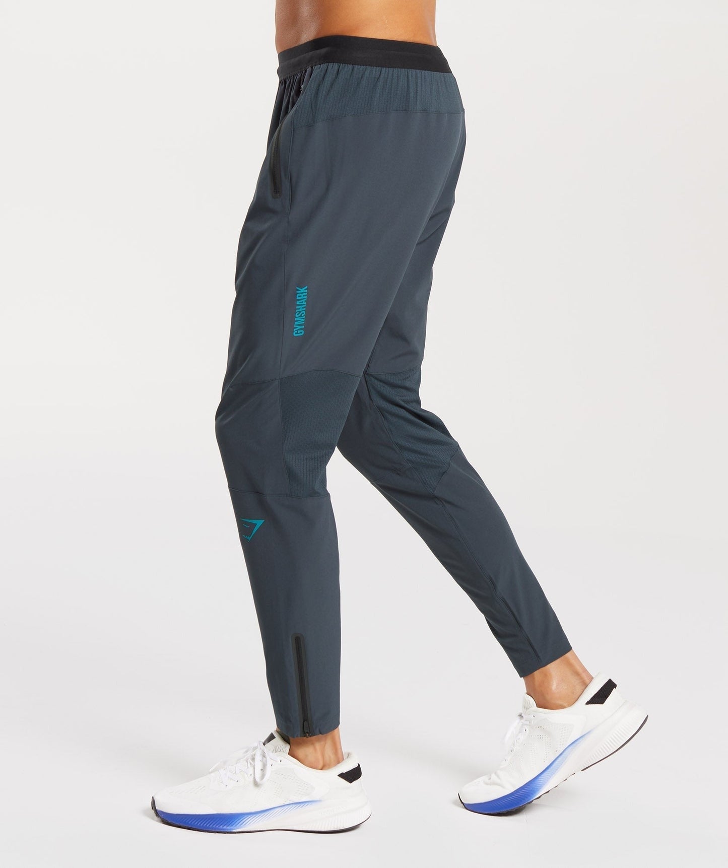 Gymshark Hybrid Woven Joggers - Darkest Teal