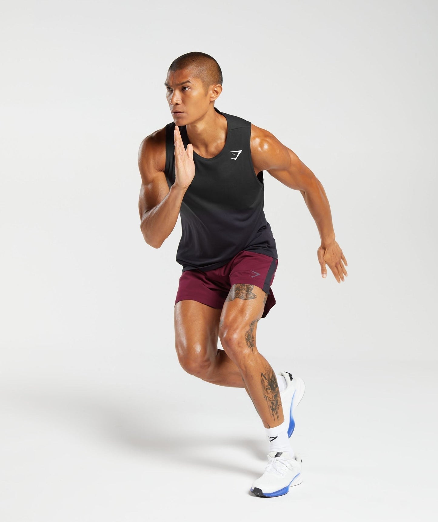 Gymshark Sport 7" Shorts - Plum Pink/Black