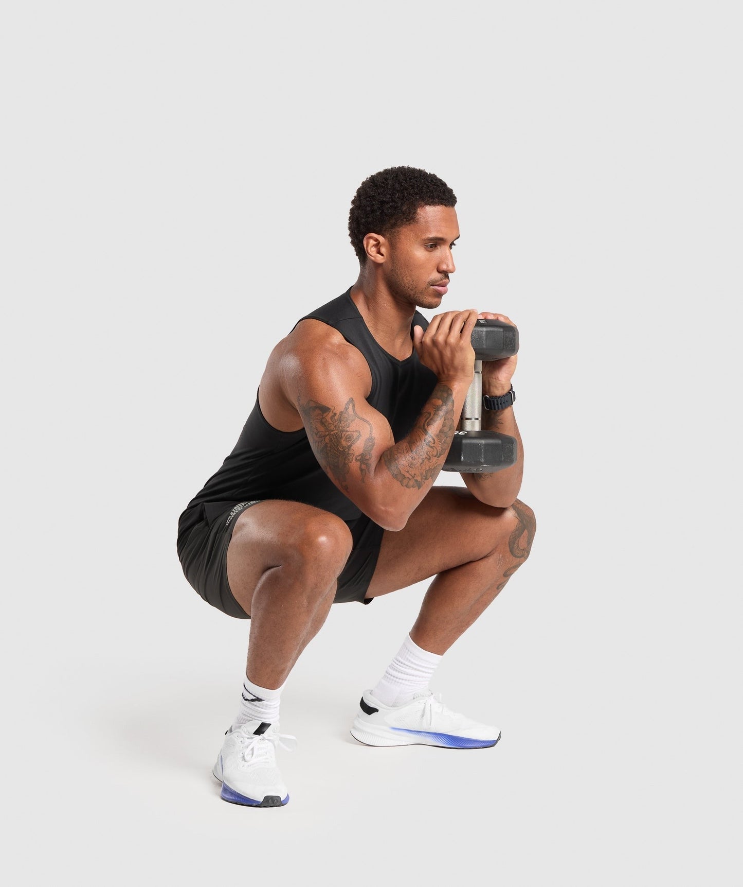 Gymshark Training Dept. UK 7" Shorts - Asphalt Grey
