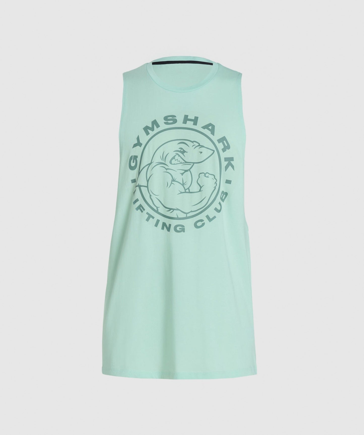 Gymshark Legacy Drop Arm Tank - Aqua Green