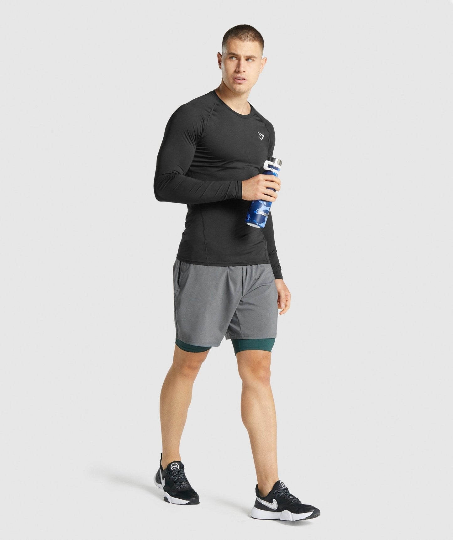 Gymshark Hot Cold Bottle - Navy
