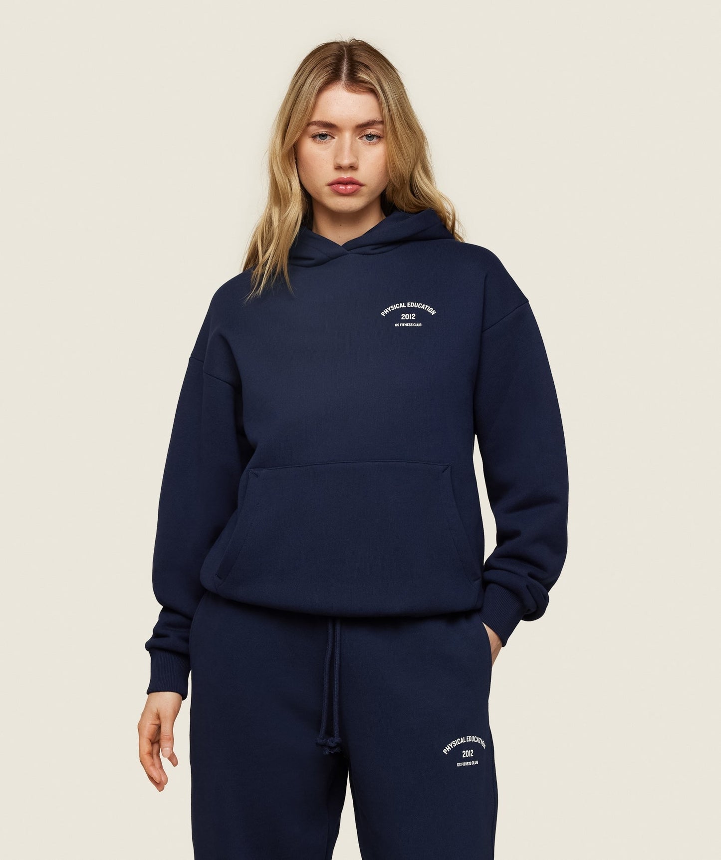Gymshark Phys Ed Graphic Hoodie - Blue
