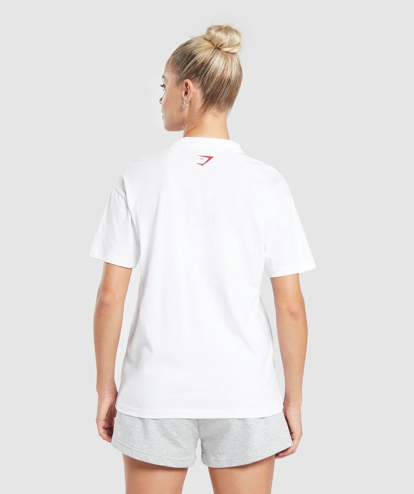 Gymshark Love Hearts Oversized T-Shirt - White