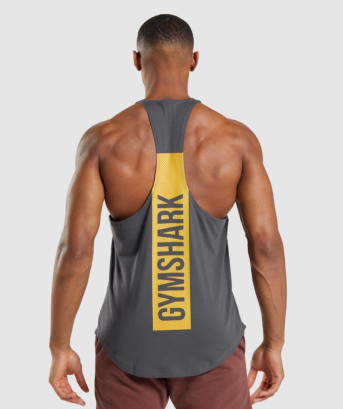 Gymshark Bold Stringer - Onyx Grey