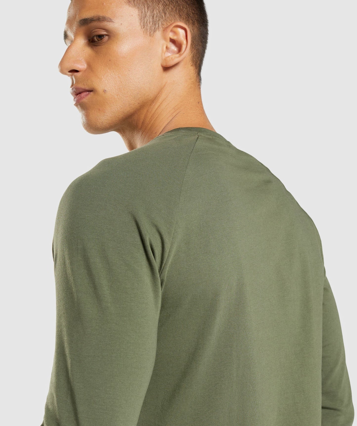 Gymshark Apollo Long Sleeve T-Shirt - Core Olive