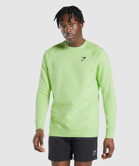 Gymshark Crest Sweatshirt - Green