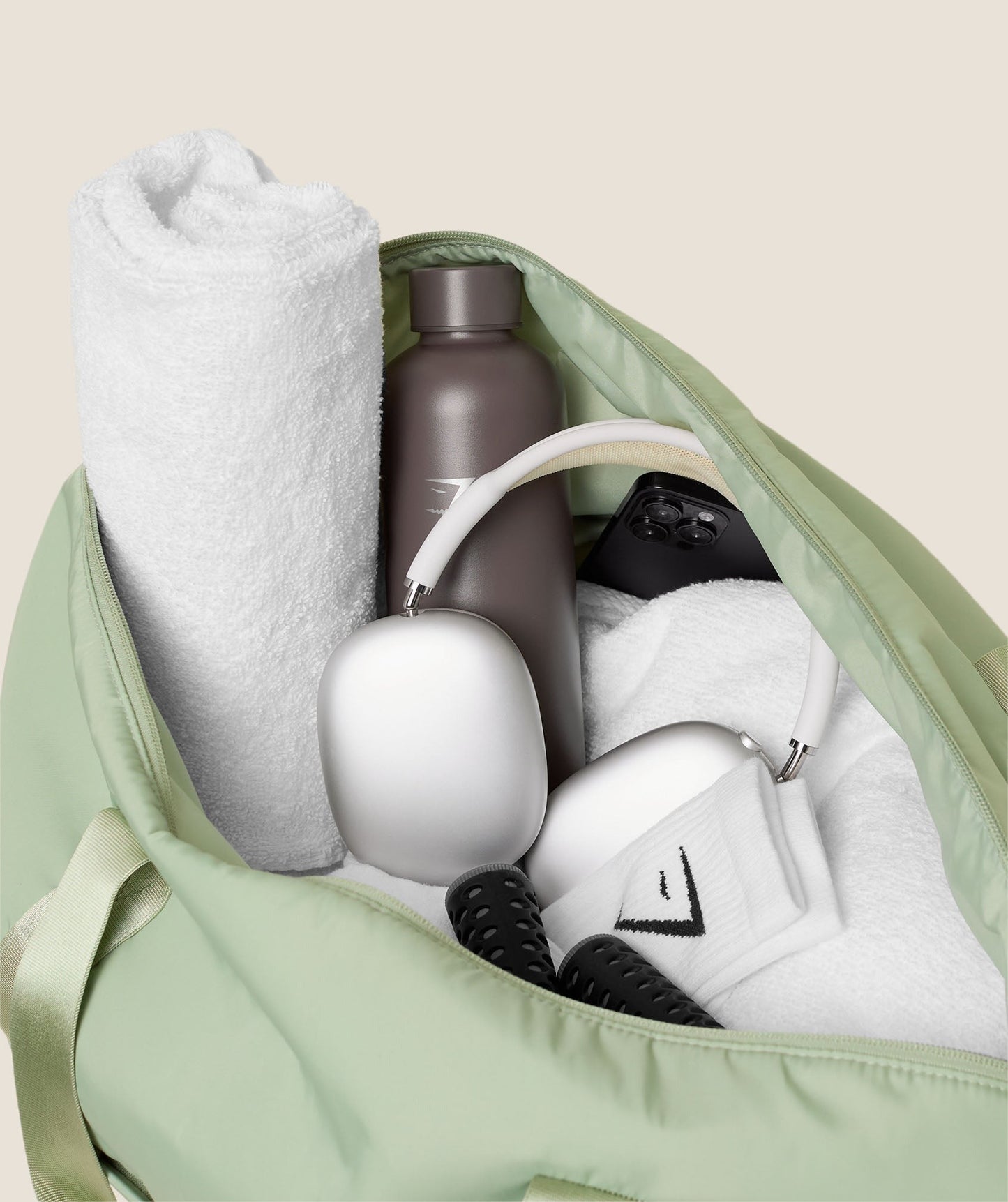 Gymshark Mode Duffle Bag - Haze Green