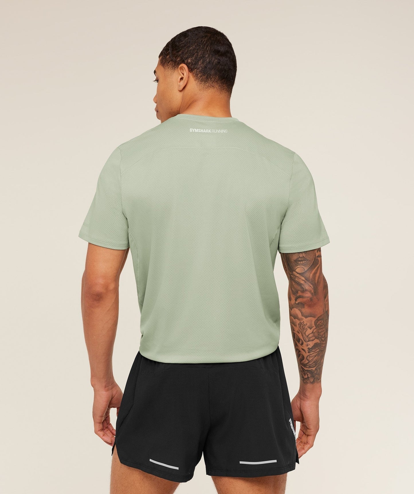 Gymshark Running T-Shirt - GS Haze Green