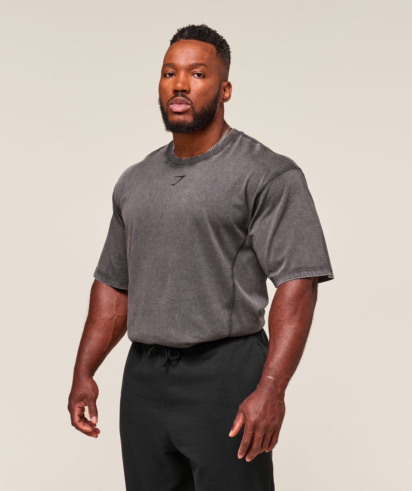 Gymshark Heritage Washed T-Shirt - Grey