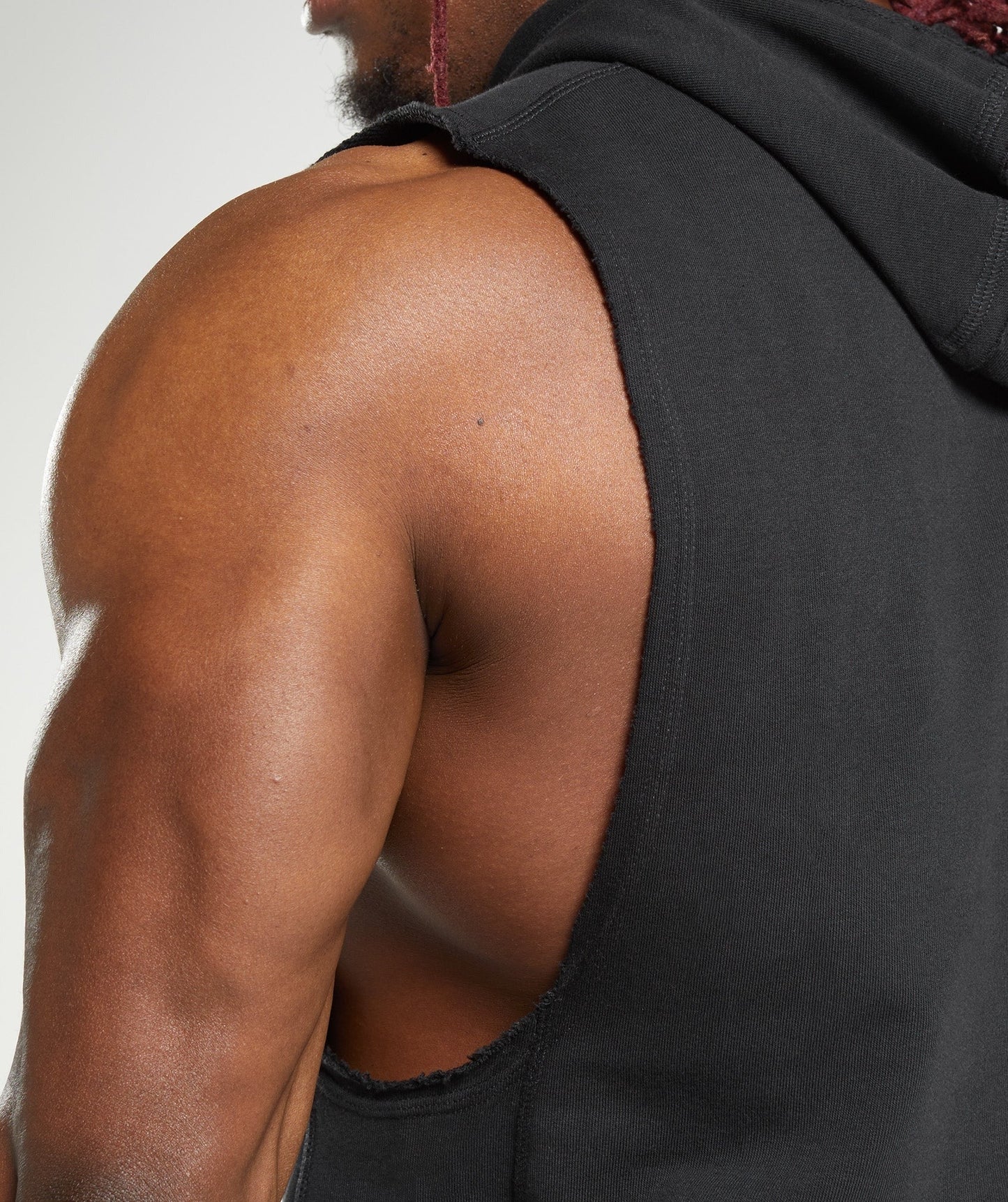 Gymshark Legacy Drop Arm Hoodie - Black