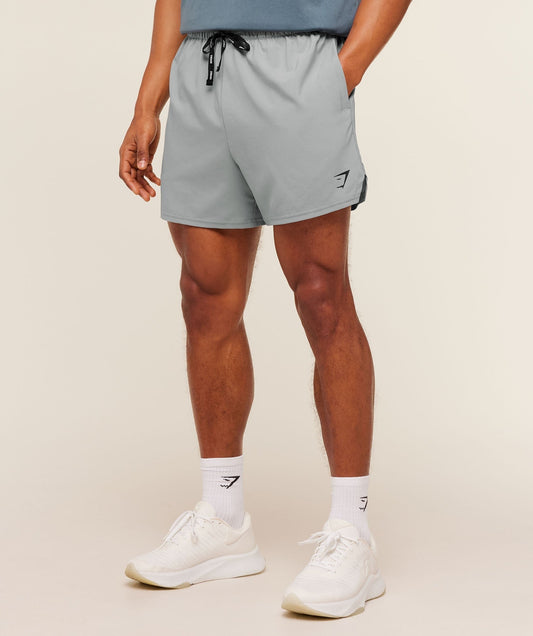 Gymshark Train 5" Shorts - Smokey Grey