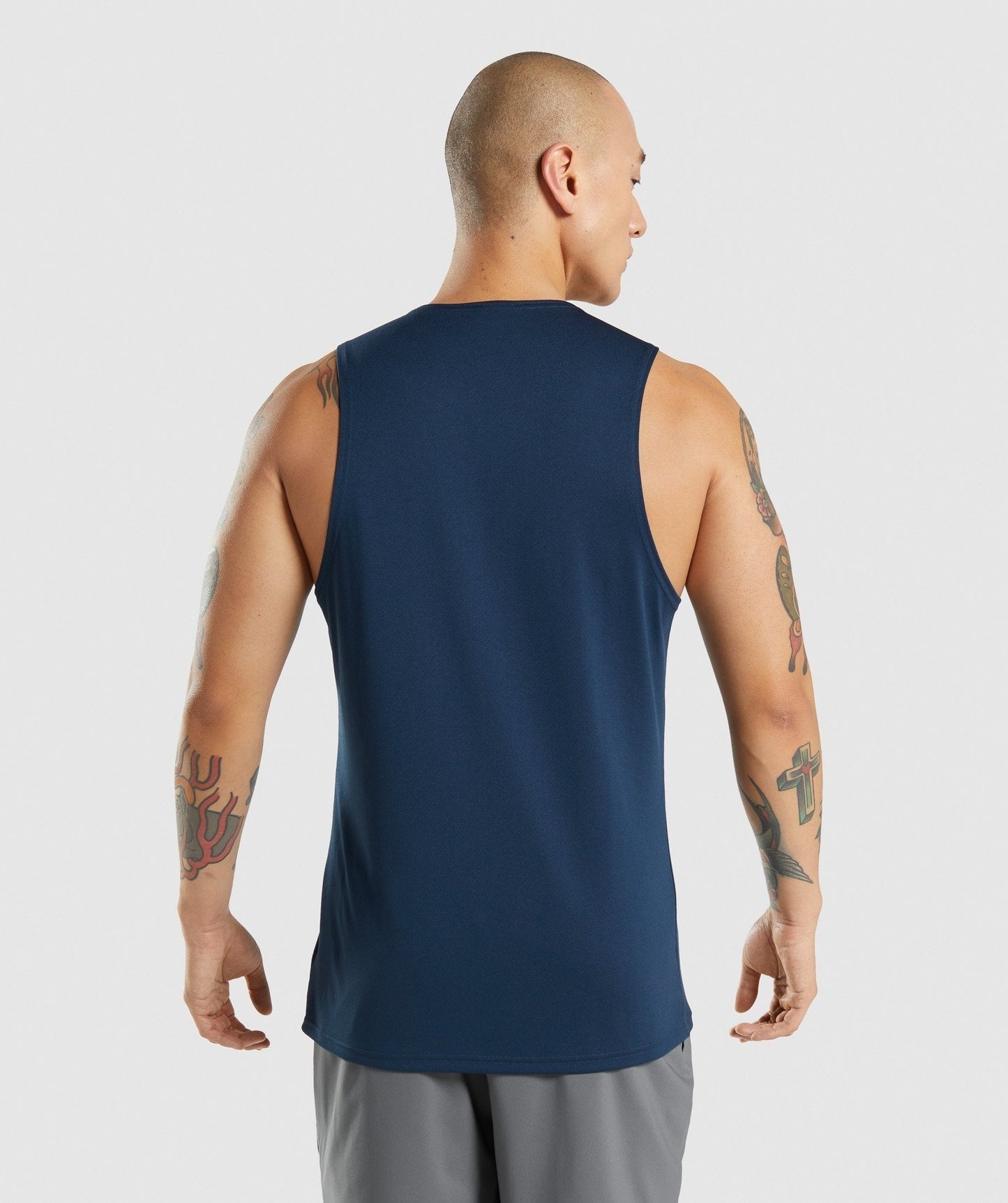 Gymshark Arrival Tank - Navy