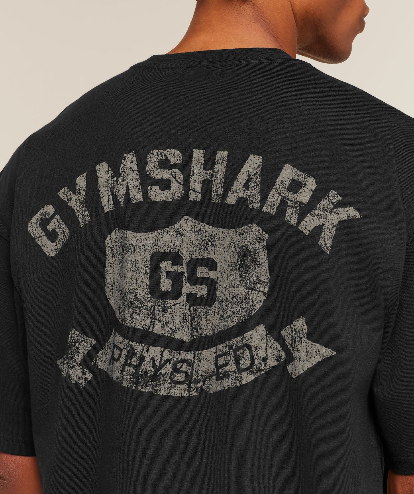 Gymshark Shield Graphic T-Shirt - Black