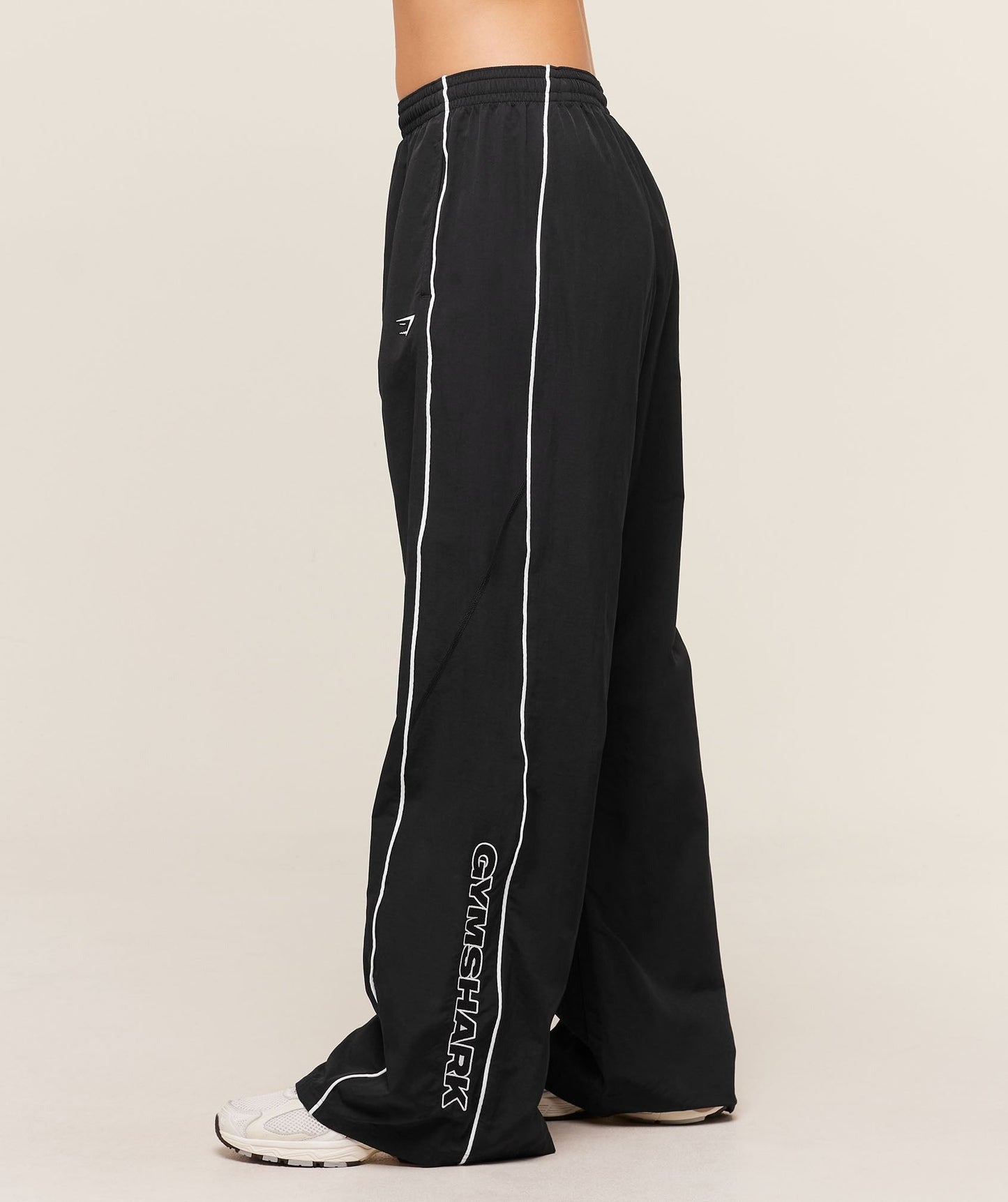 Gymshark Wordmark Track Pants - Black