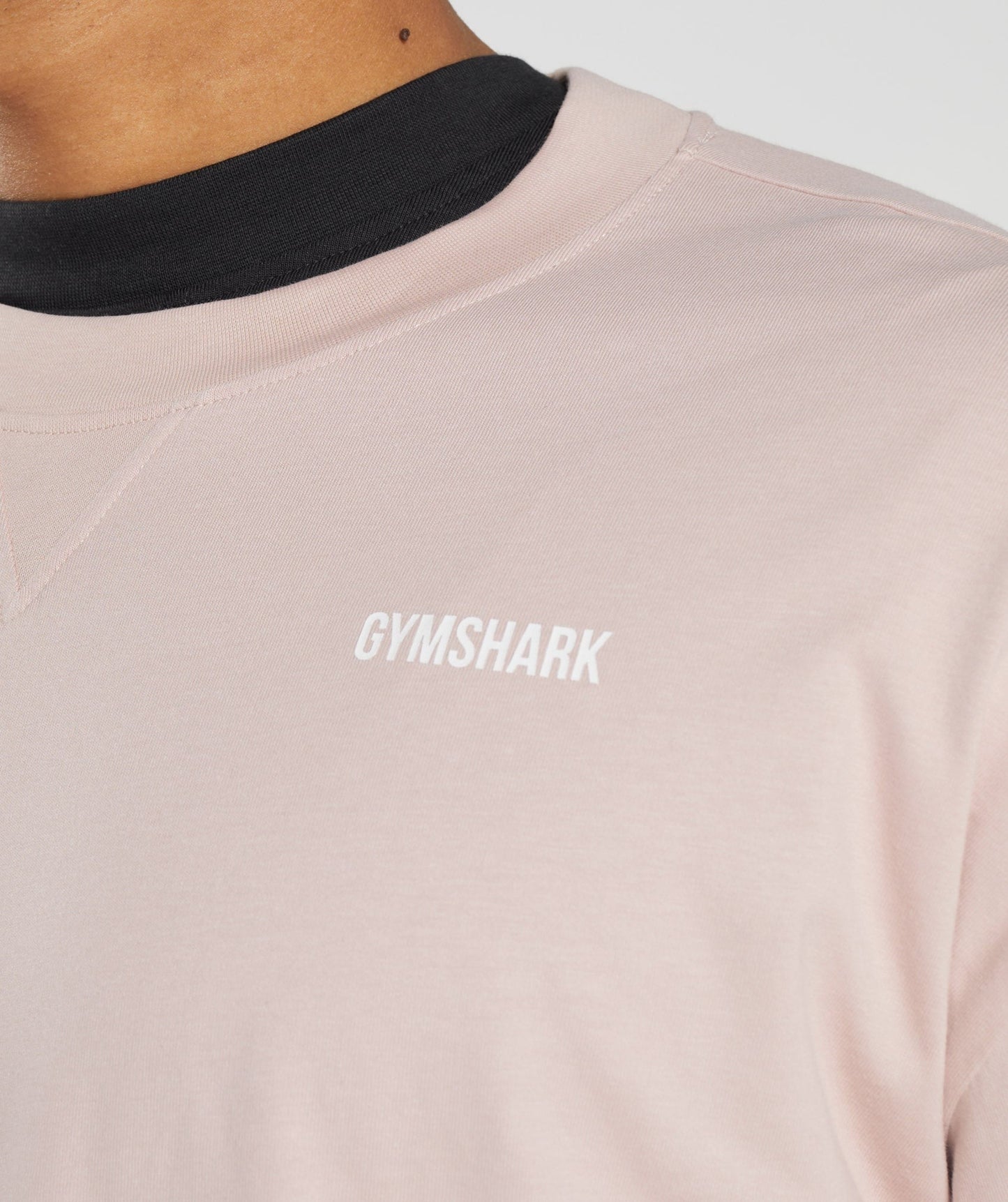 Gymshark Rest Day Sweats Long Sleeve T-Shirt - Dusty Taupe