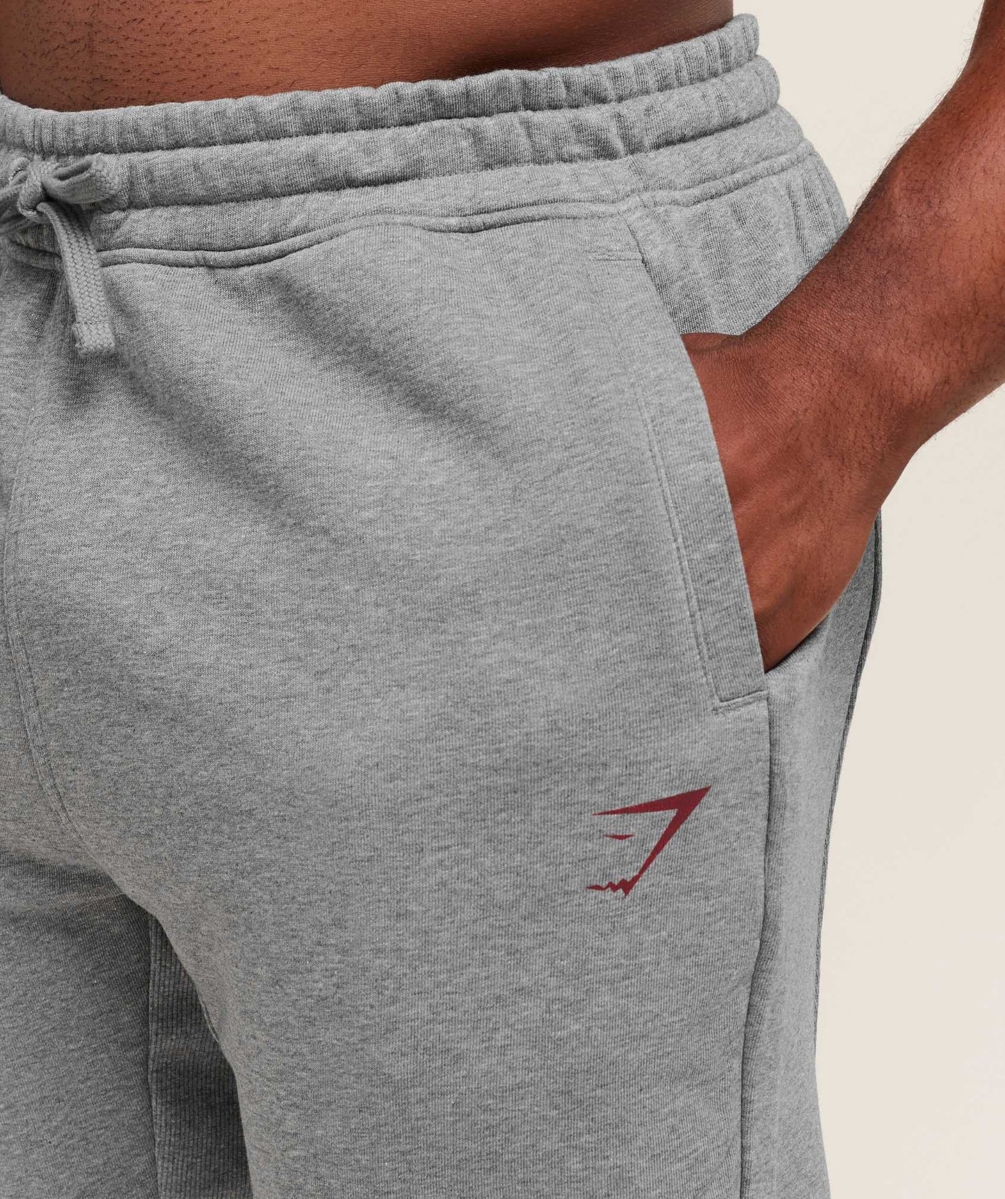 Gymshark Power Wordmark Joggers - Charcoal Core Marl