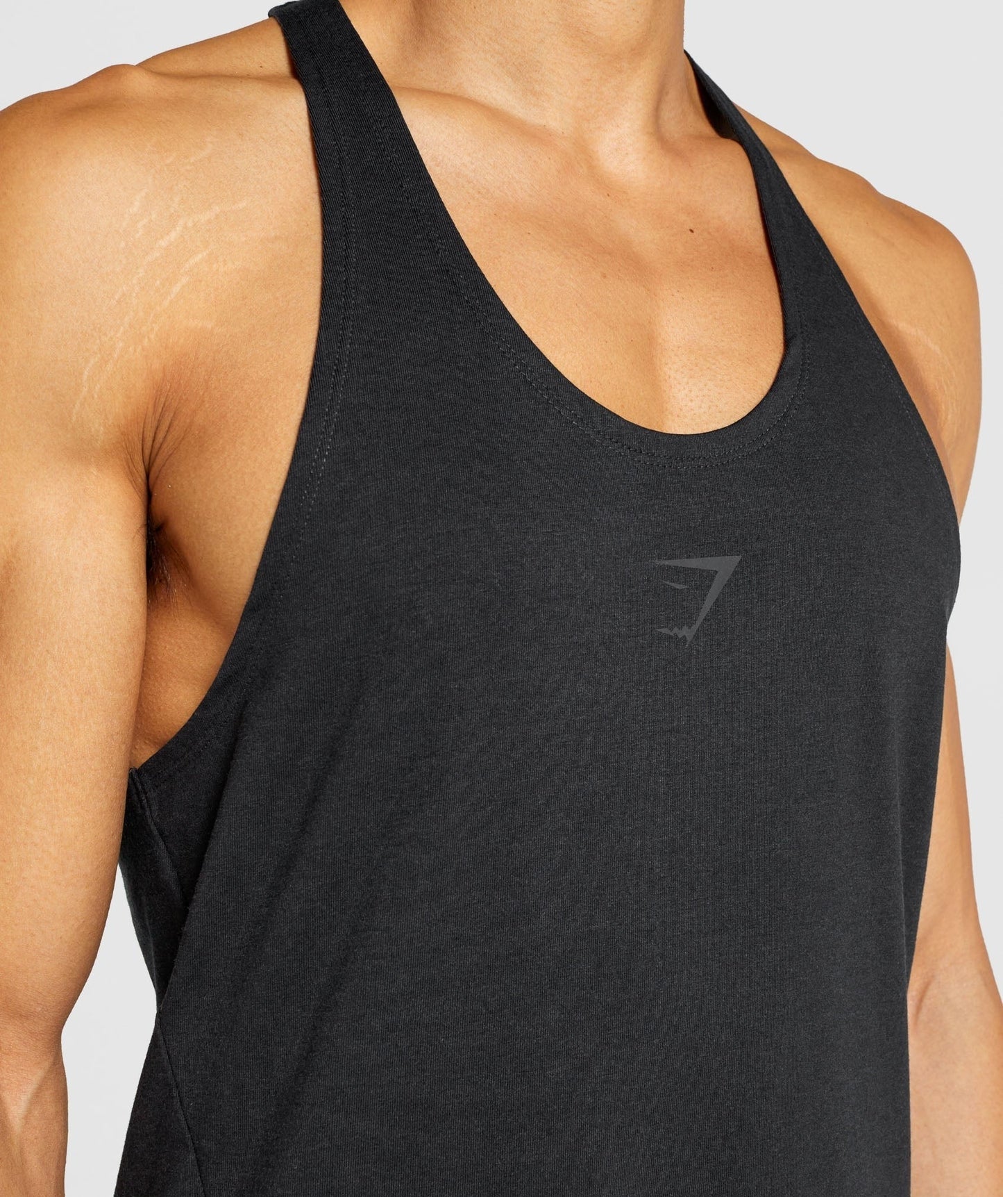 Gymshark Bold Stringer - Black