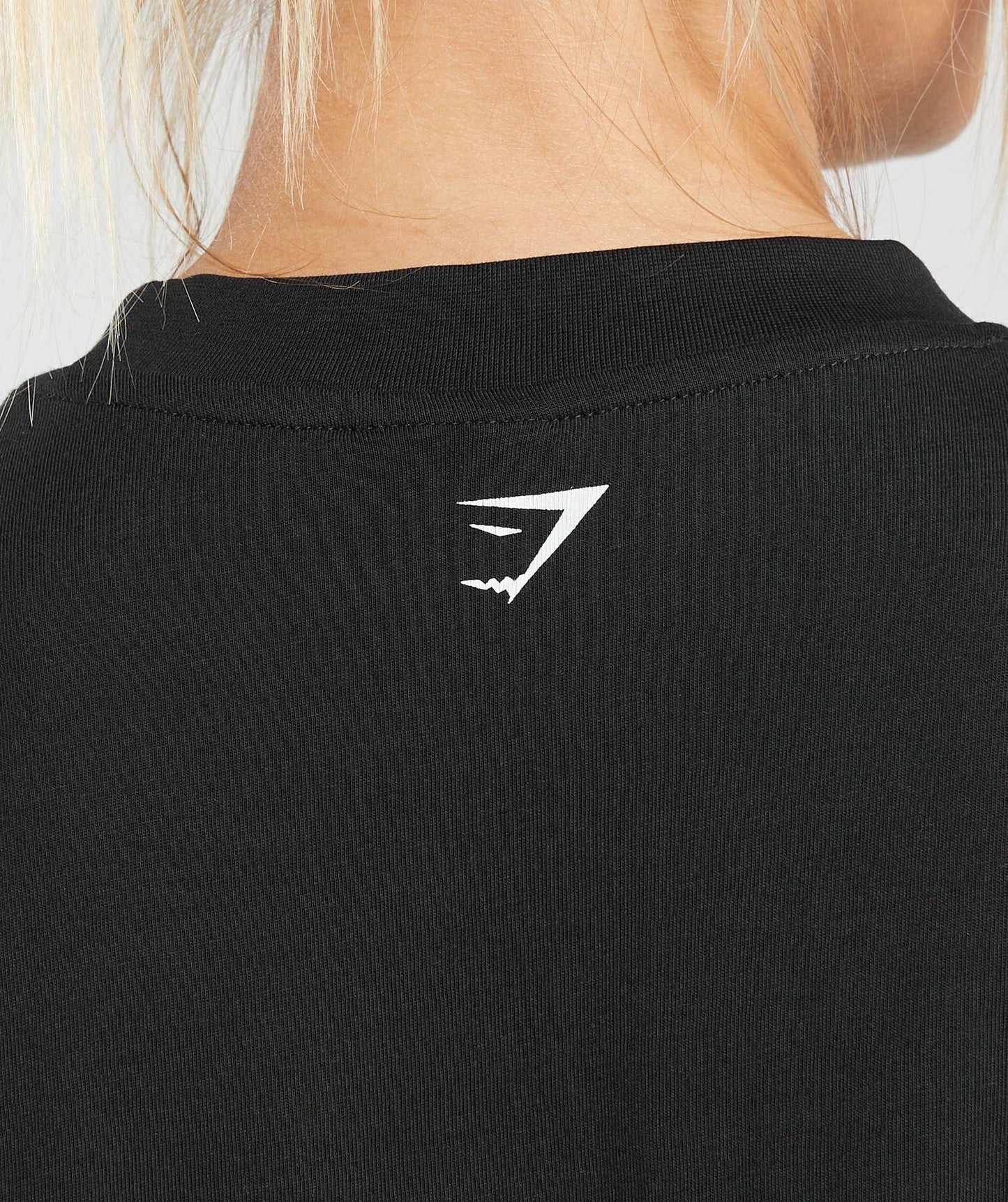 Gymshark Care Label Graphic Oversized T-Shirt - Black