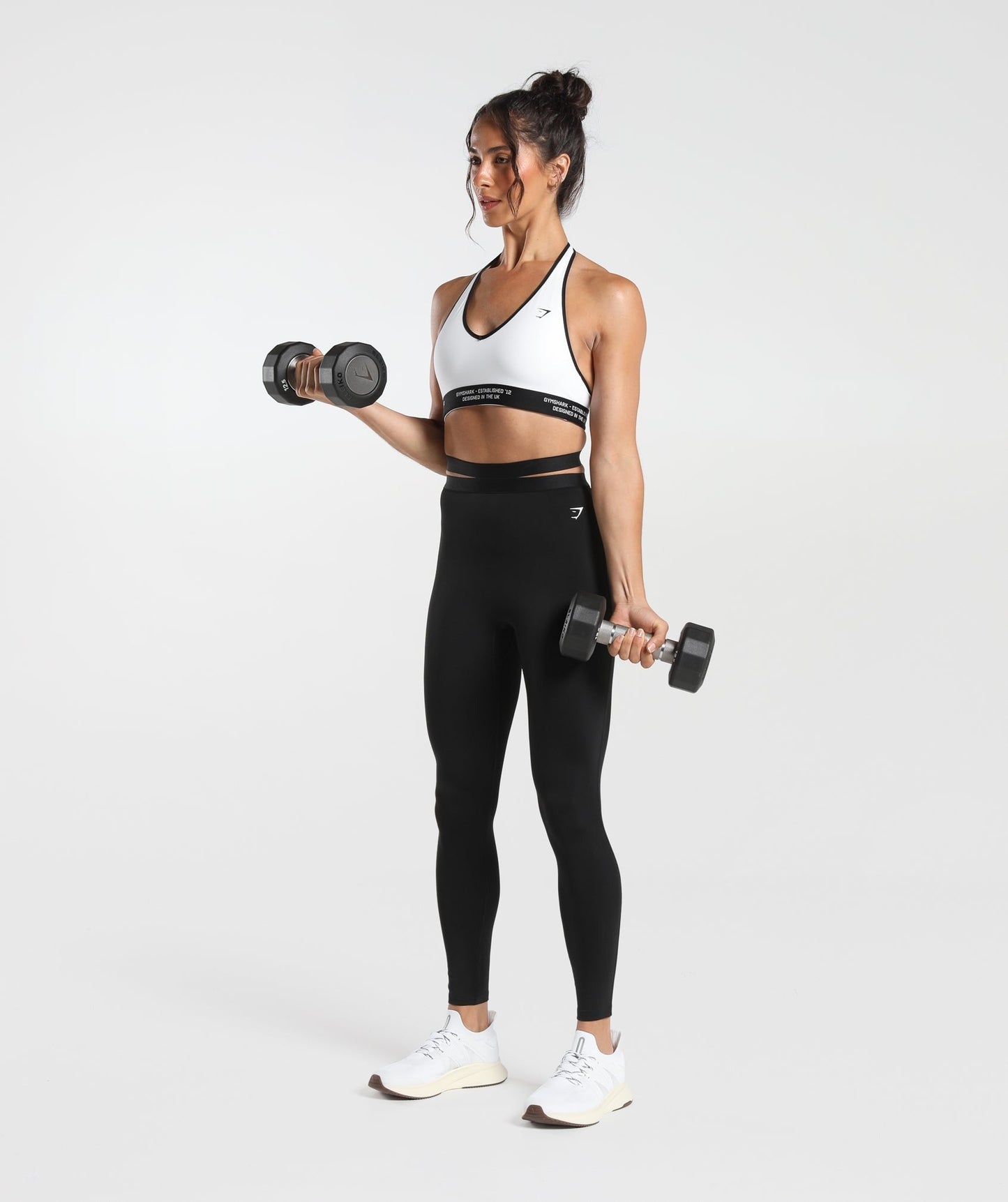Gymshark Strappy Waistband Leggings - Black