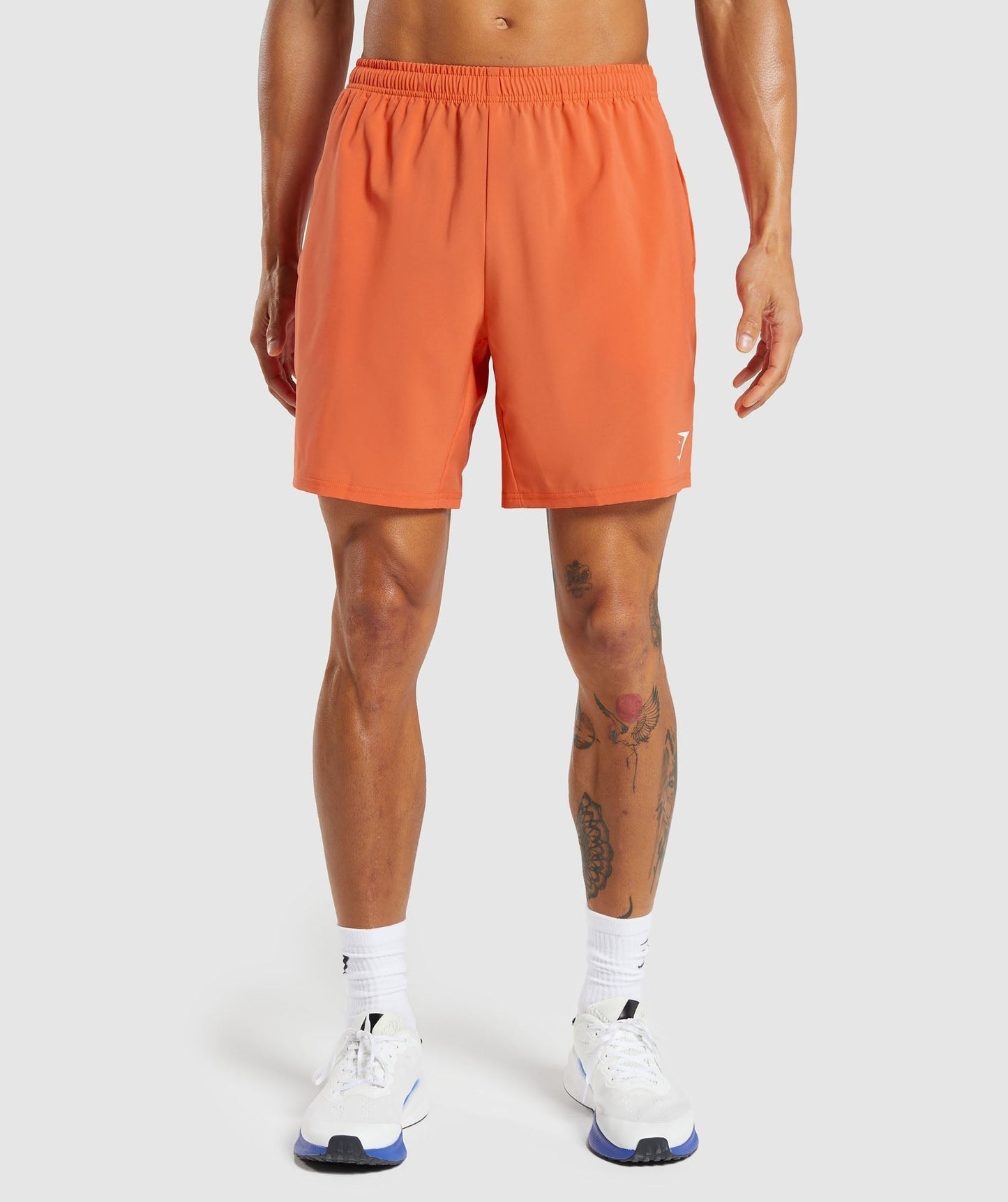 Gymshark Arrival 7" Shorts - Ignite Orange