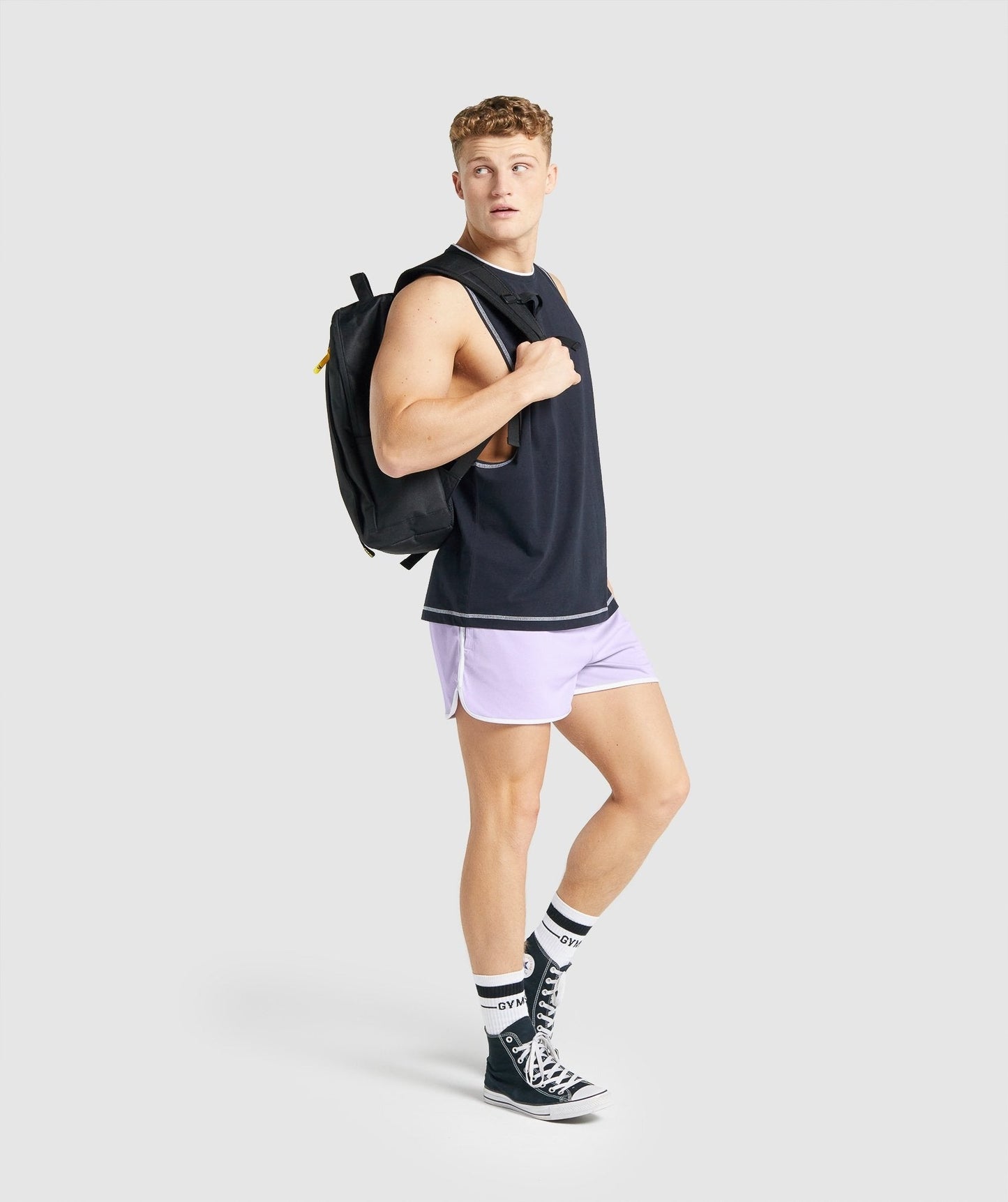 Gymshark Recess 3" Shorts - Light Purple