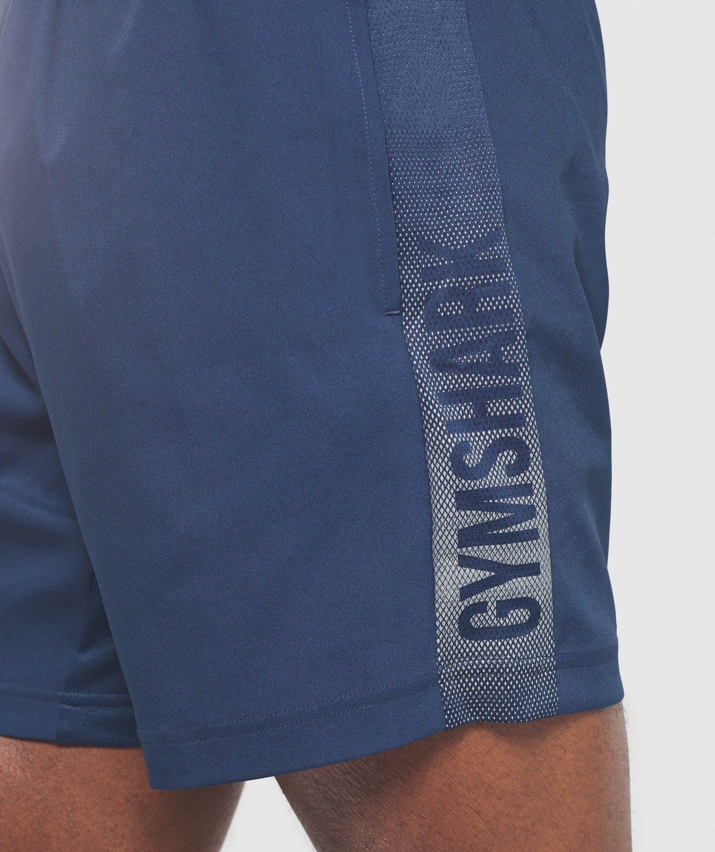 Gymshark Graphic Sport Shorts - Navy