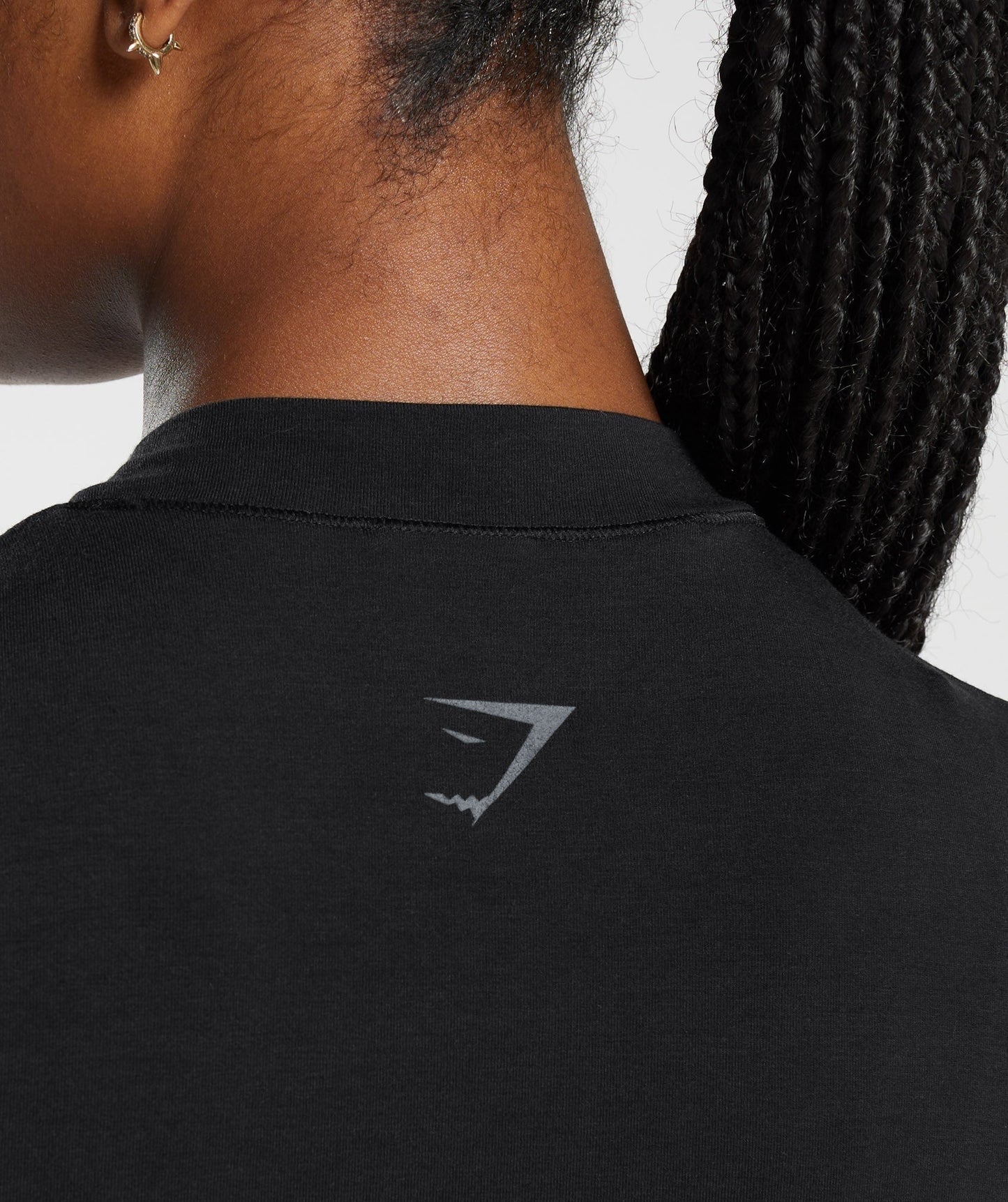 Gymshark Phys Ed Graphic Body Fit T-Shirt - Black