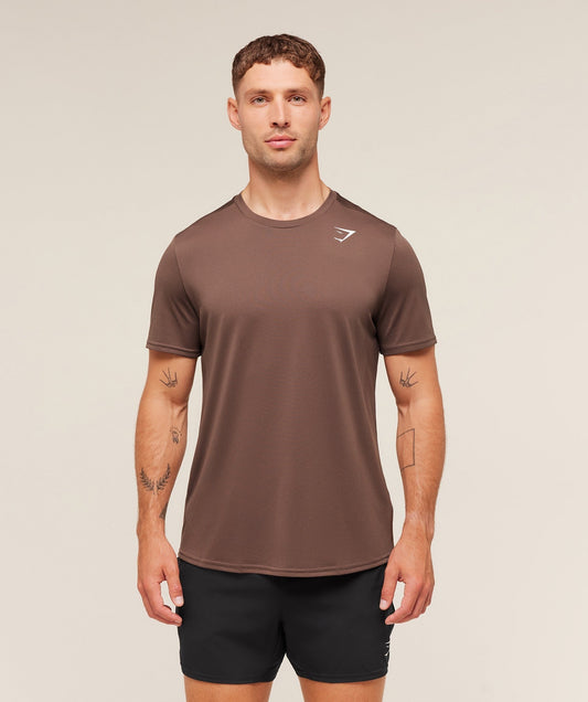 Gymshark Arrival T-Shirt - Soft Brown