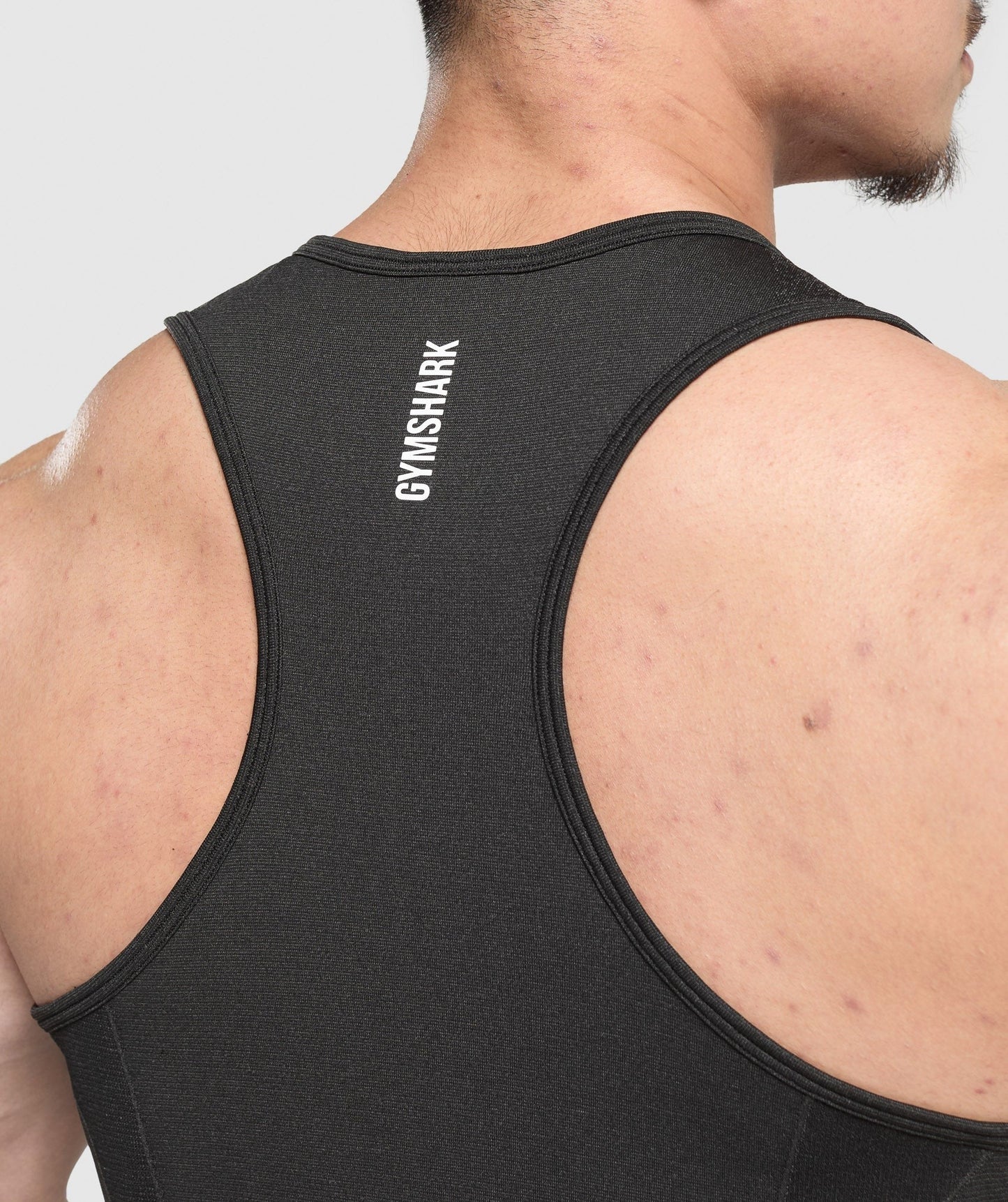 Gymshark Shadow Seamless Stringer - Black