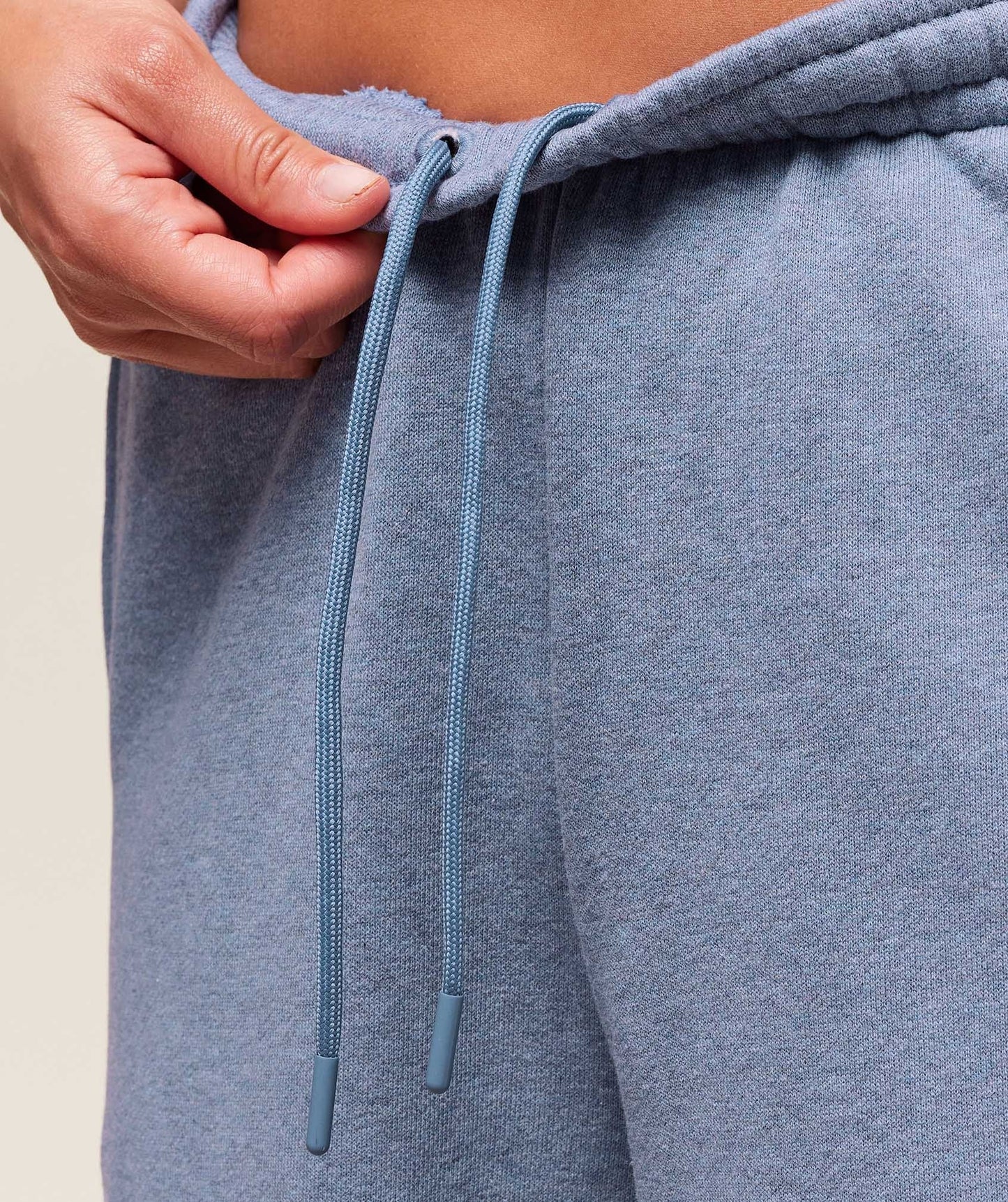 Gymshark Rest Day Sweats 2.0 Wide Leg Joggers - Worn Blue Marl