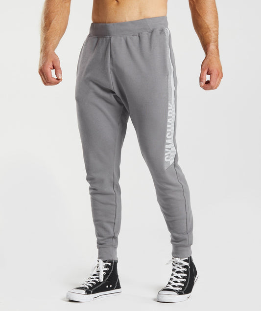 Gymshark Bold React Joggers - Coin Grey