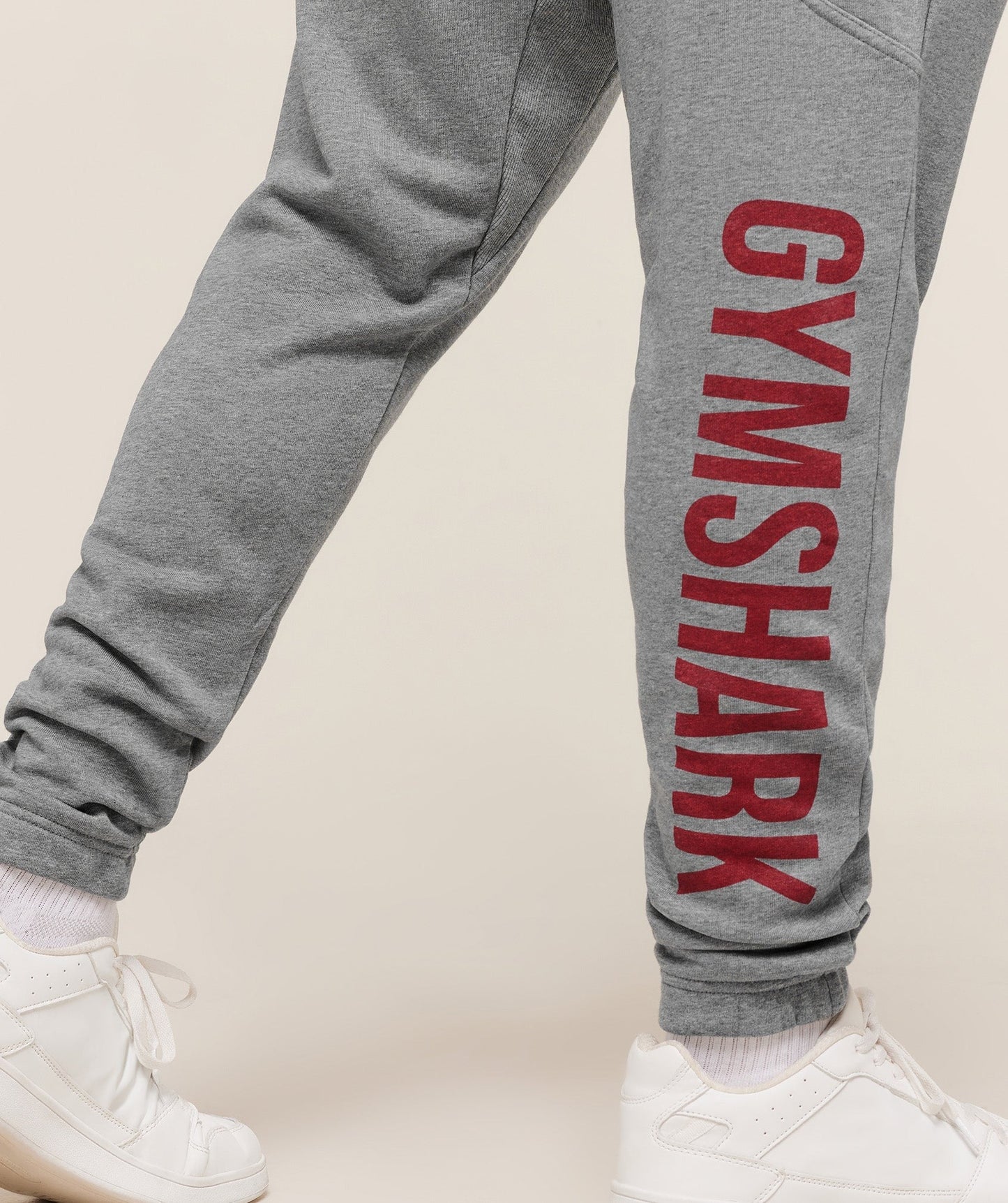 Gymshark Power Wordmark Joggers - Charcoal Core Marl