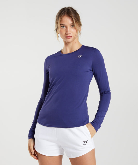 Gymshark Training Long Sleeve Top - Neptune Purple