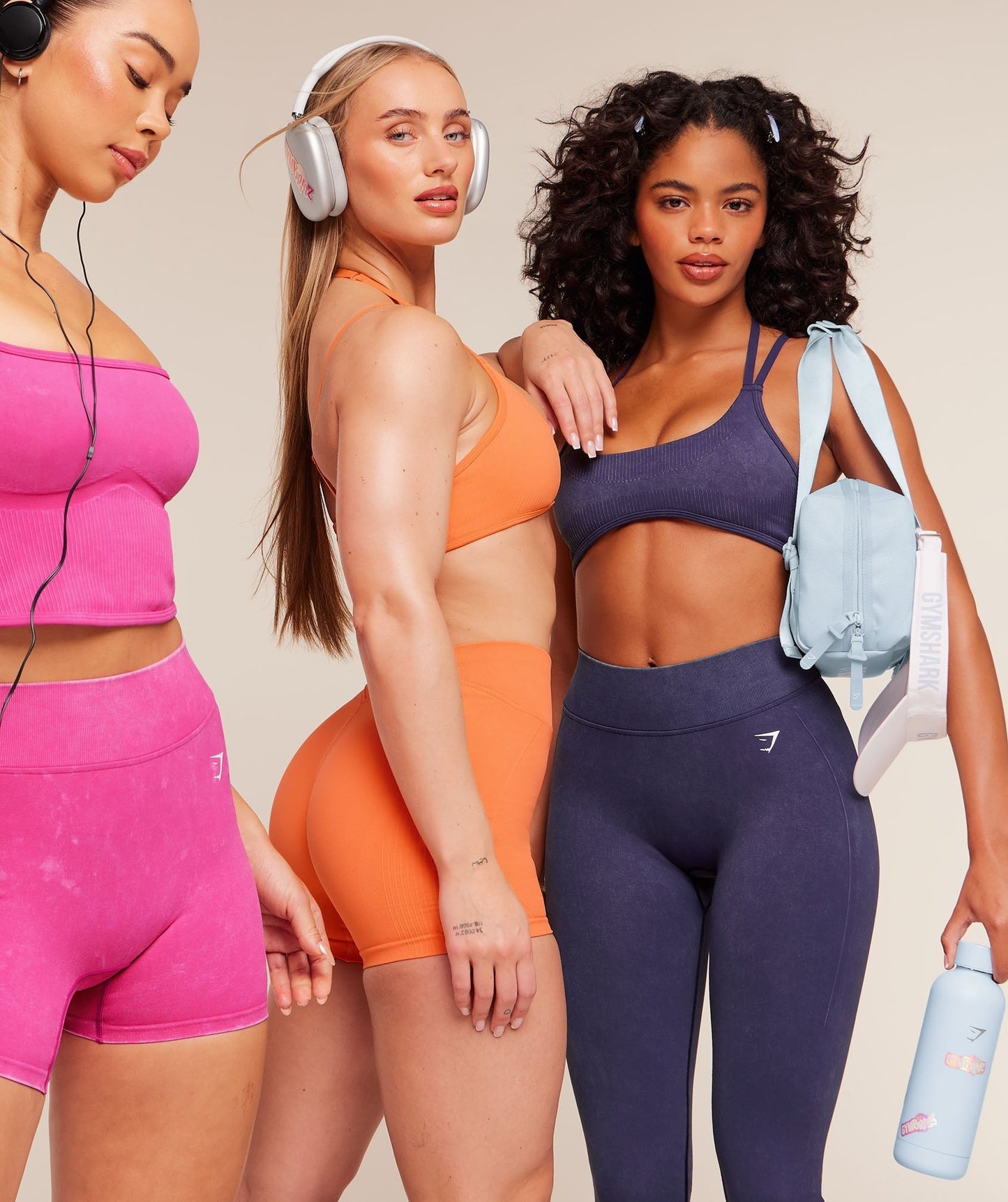 Gymshark x Bratz Light Support Sports Bra - Indigo Purple/Wash