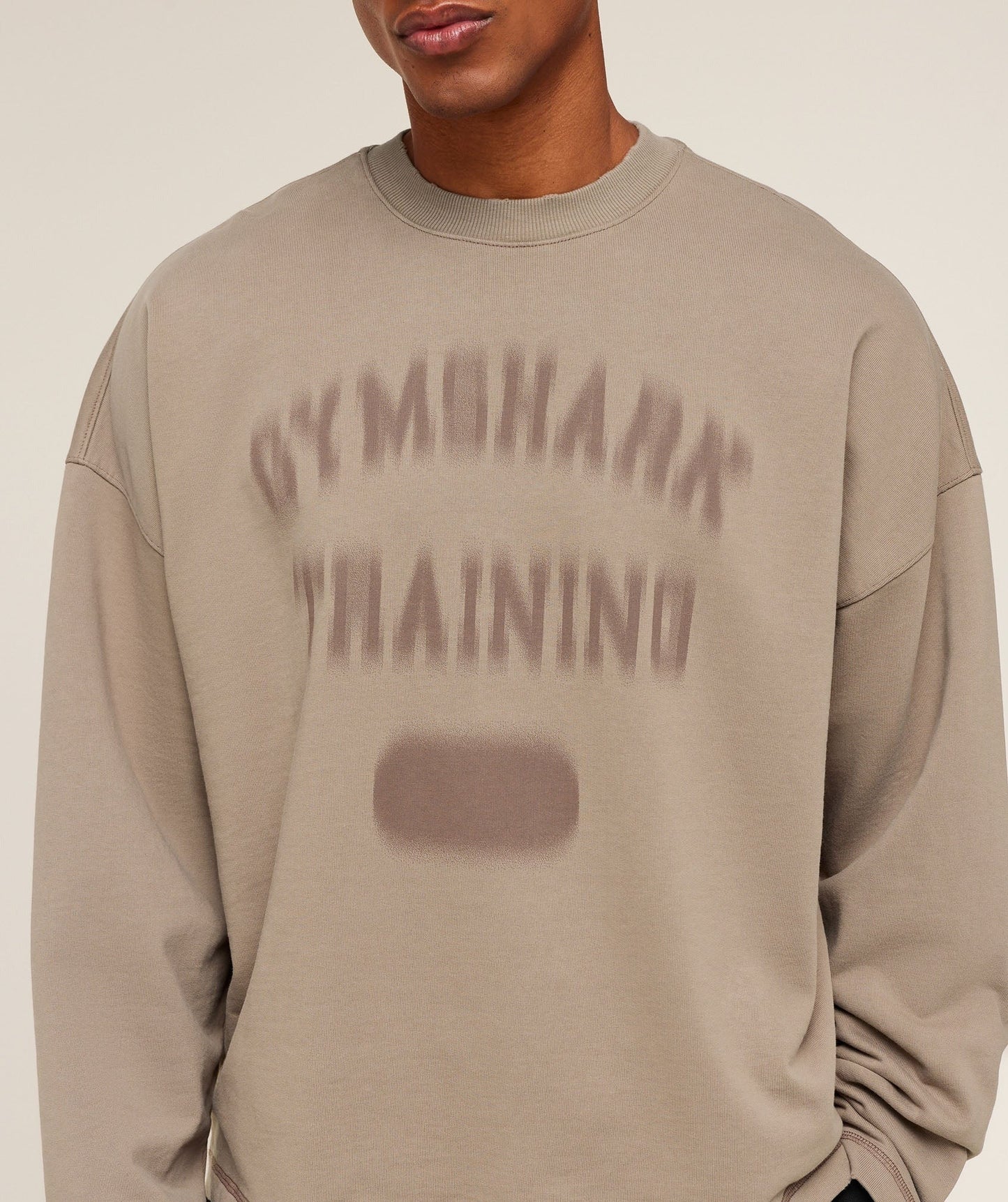 Gymshark Re-Rack Crew Neck Pullover - Lifestyle Brown