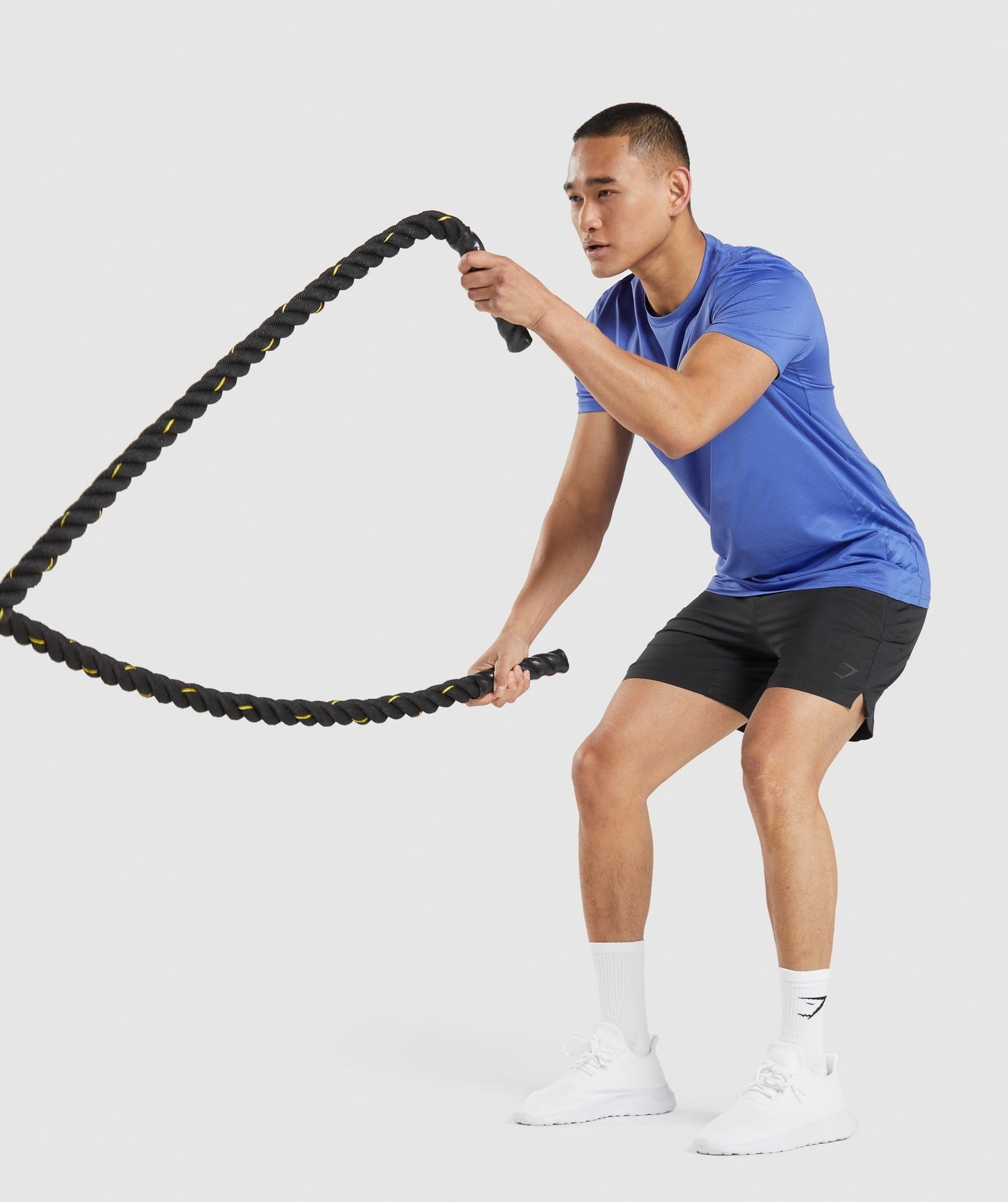 Gymshark Sport Stripe 7" Shorts - Black