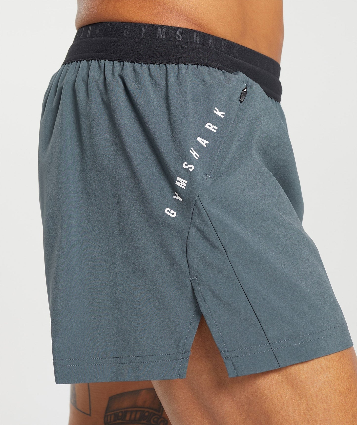 Gymshark Sport Run 3" Short - Titanium Blue