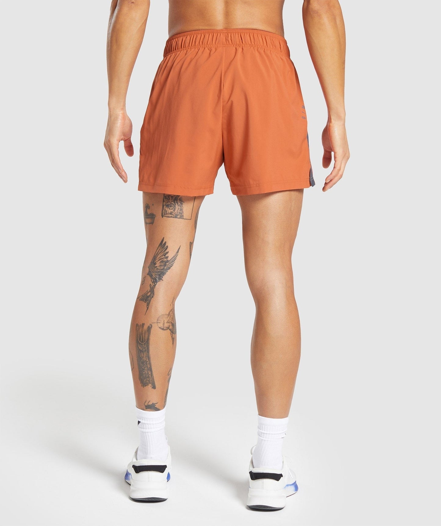 Gymshark Sport 5" Short - Muted Orange/Titanium Blue