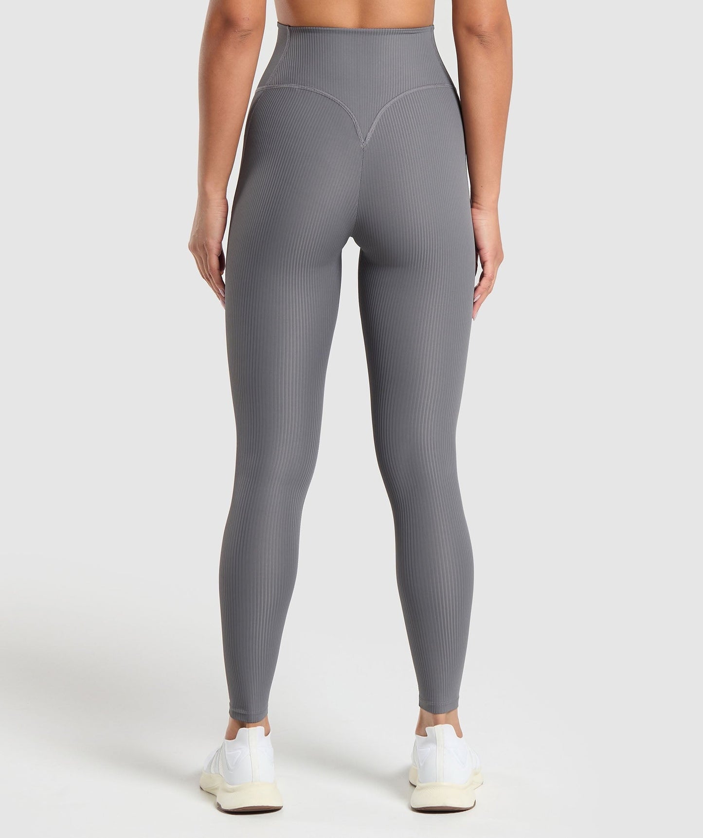 Gymshark Ribbed Legging - Brushed Grey