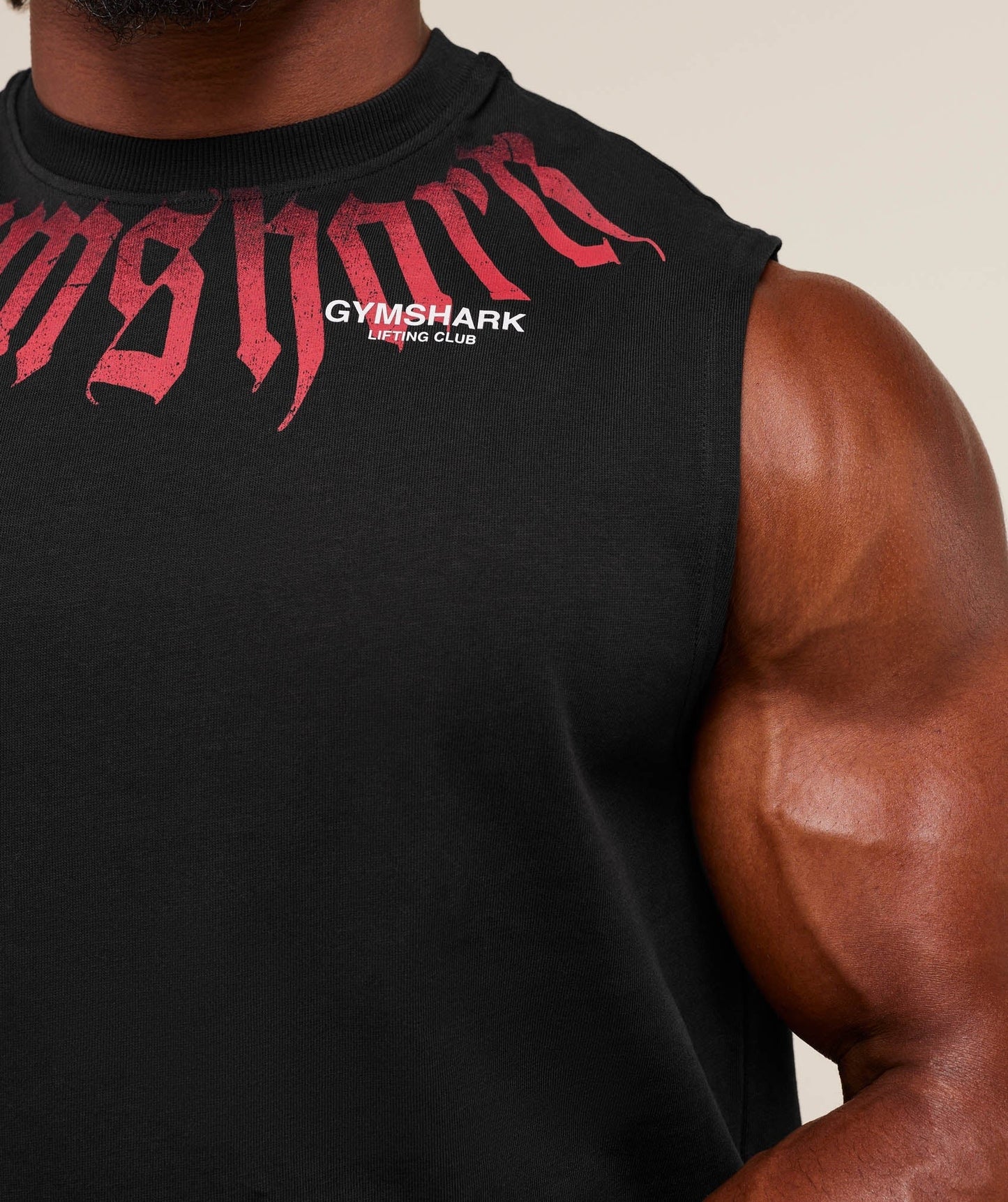 Gymshark Fade Graphic Tank - GS Black