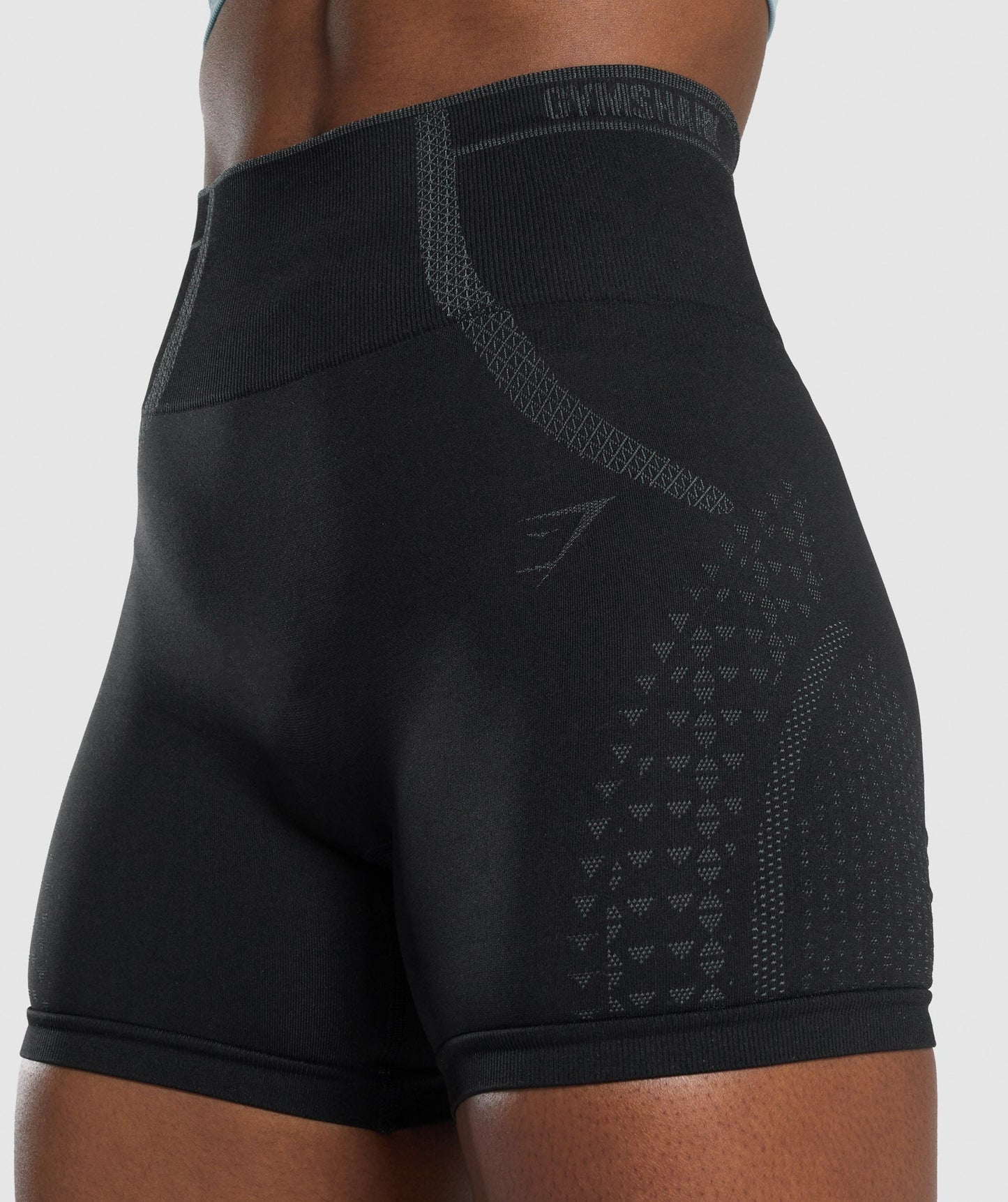 Gymshark Apex Seamless Shorts - Black/Grey