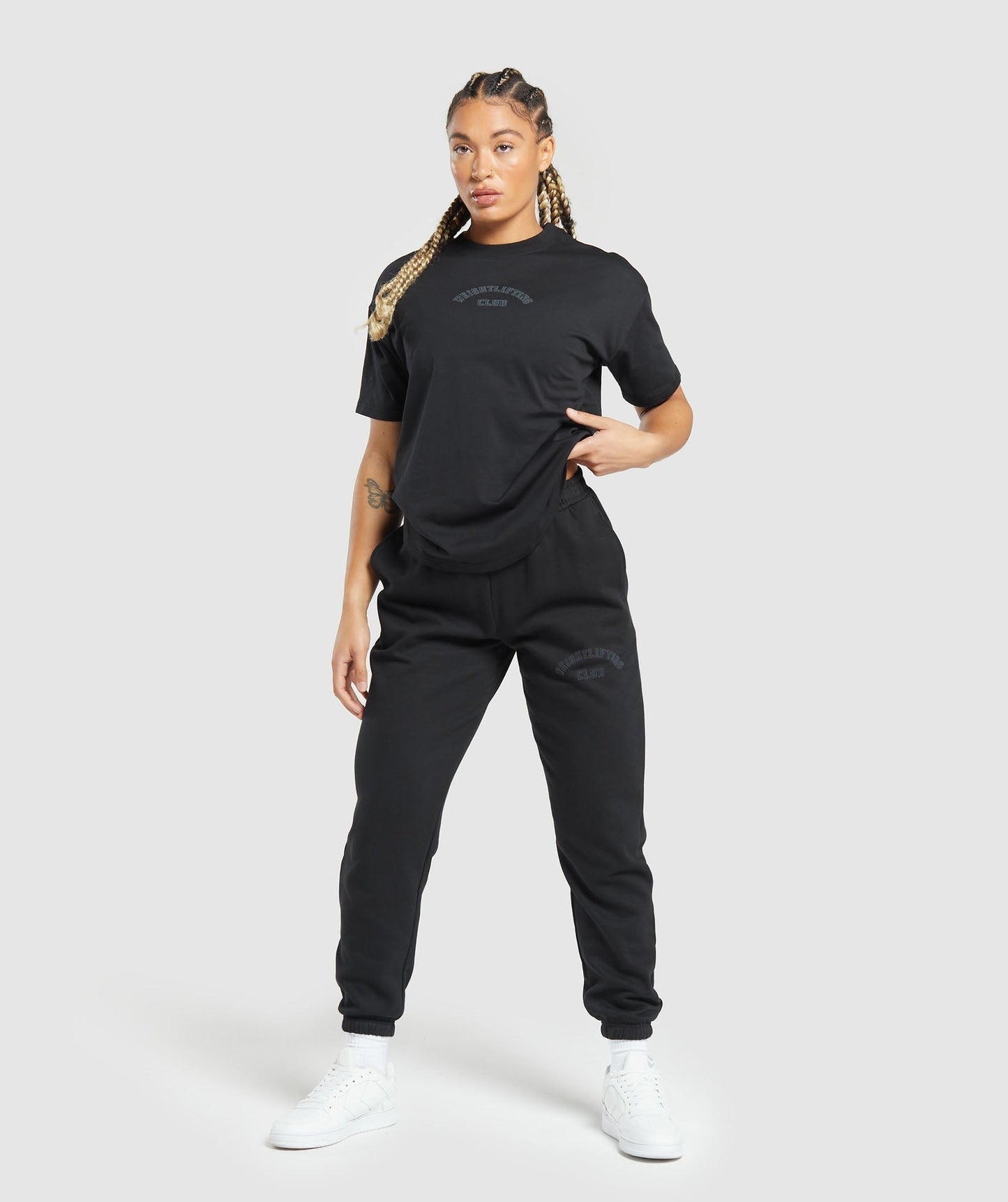 Gymshark Weightlifting Oversized T-Shirt - Black