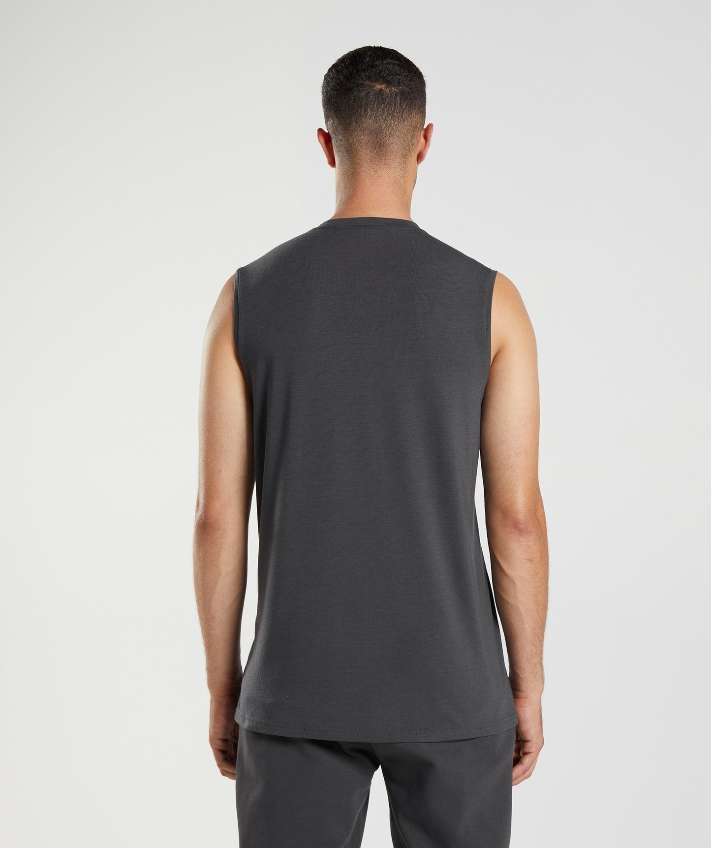 Gymshark Studio Breath Tank - Onyx Grey
