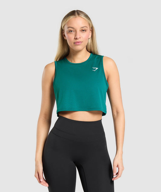 Gymshark Training Crop Tank - Functional Teal
