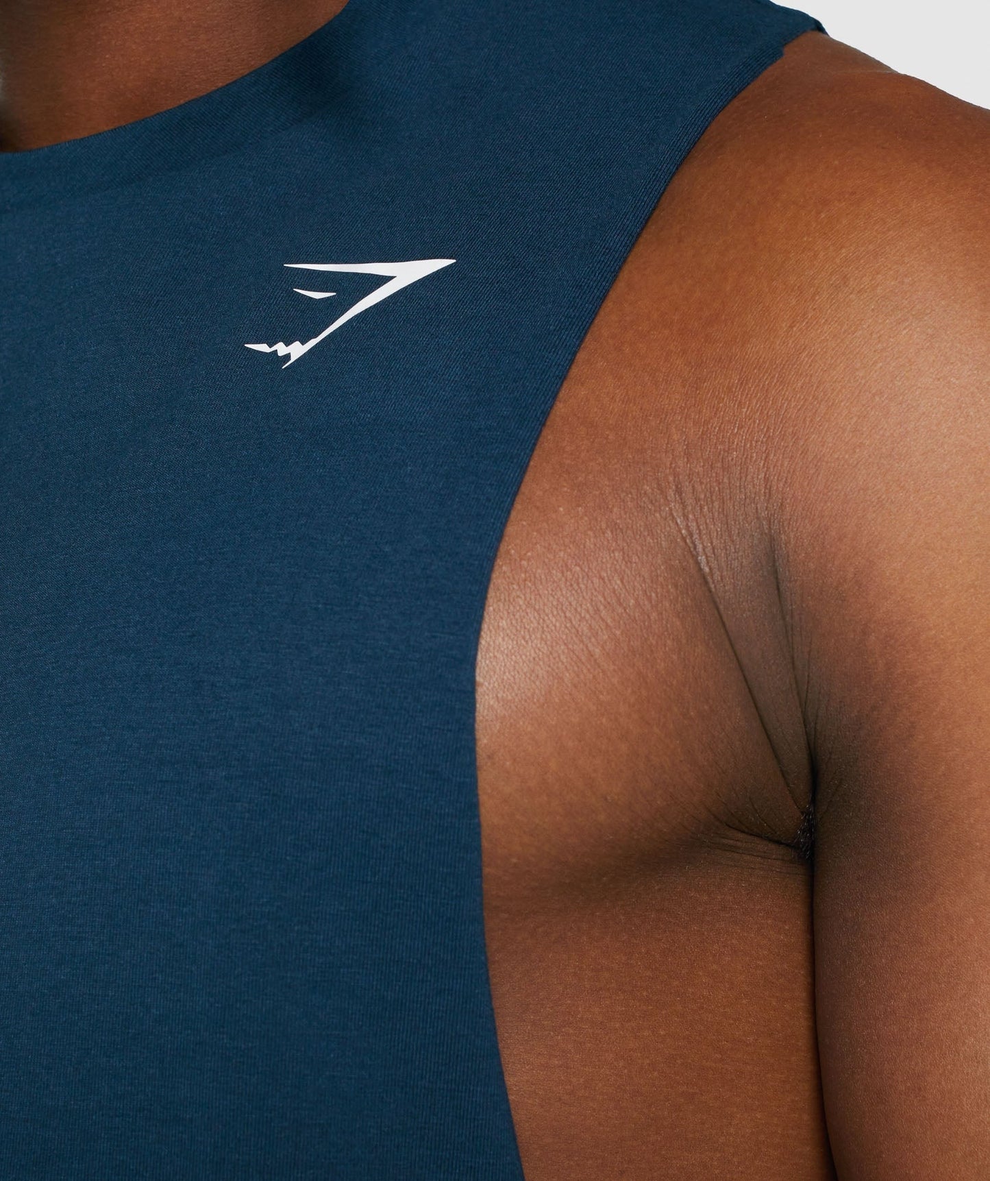 Gymshark Critical 2.0 Drop Arm Tank - Navy