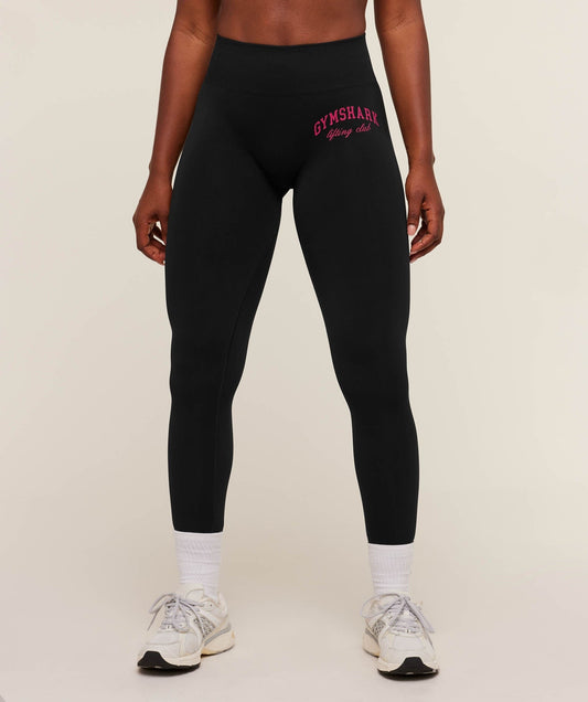 Gymshark Everyday Seamless Lifting Club Leggings - Black