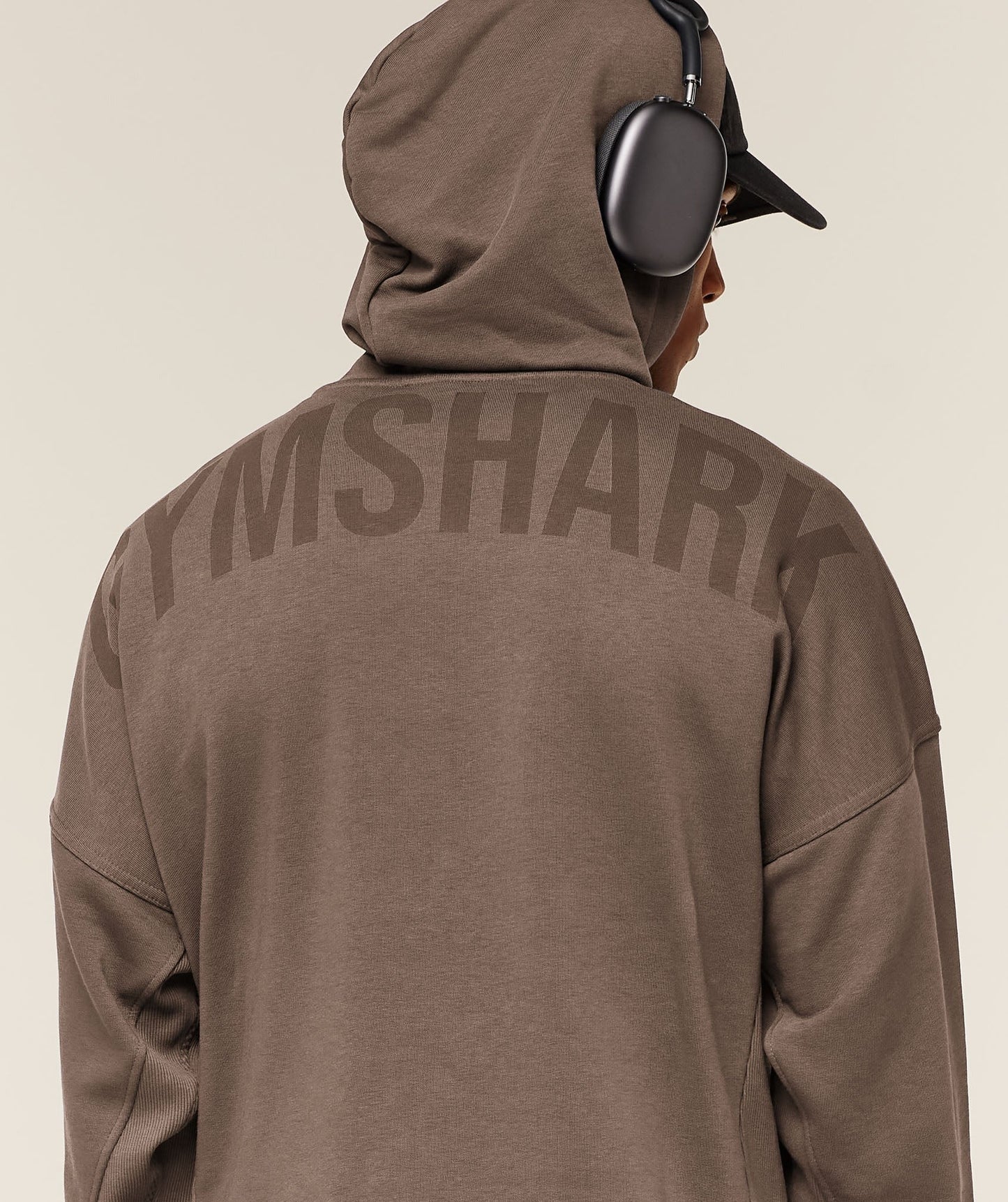 Gymshark Power Oversized Hoodie - Soft Brown